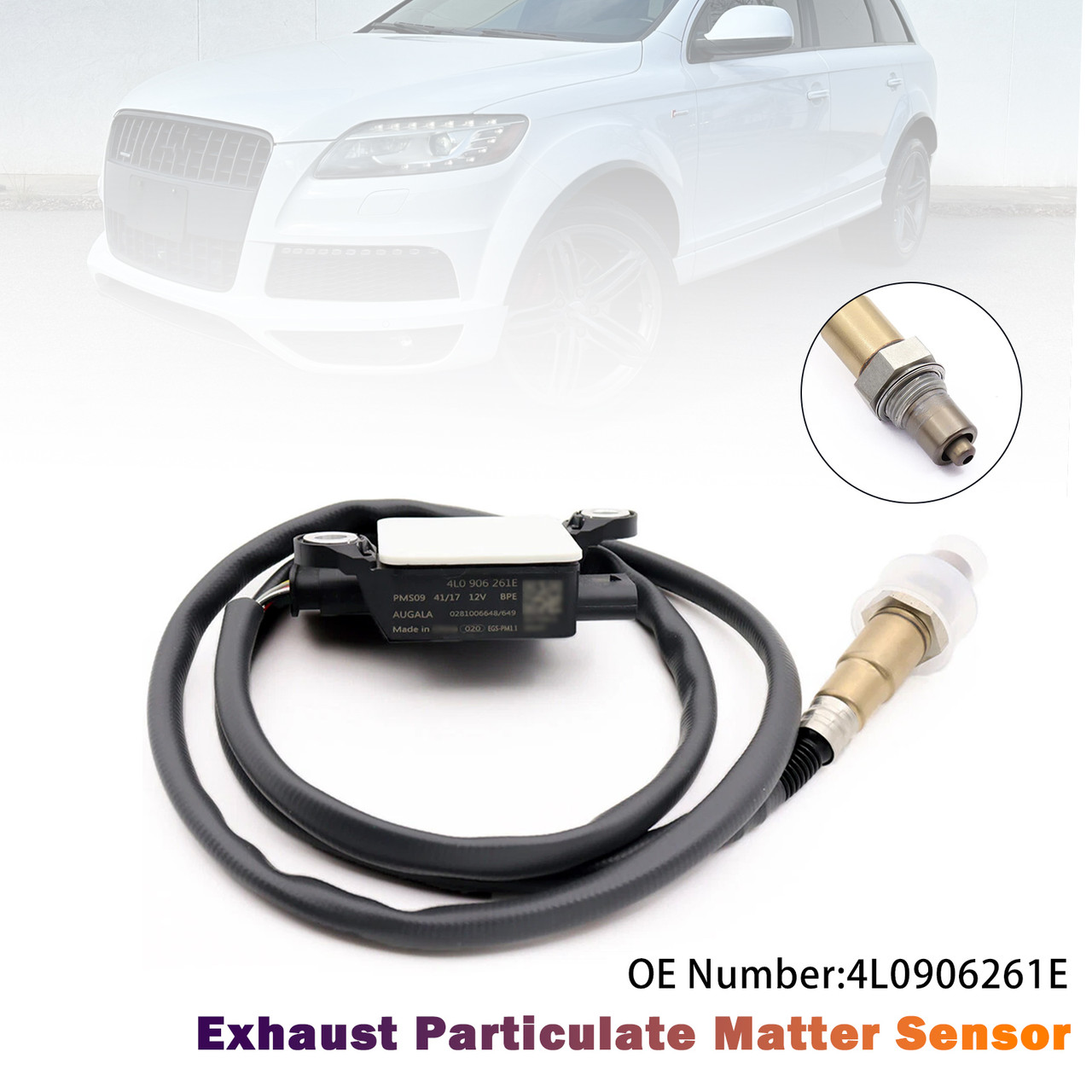 2013-2015 Audi Q7 3.0L Exhaust Particulate Matter Sensor 4L0906261E Generic