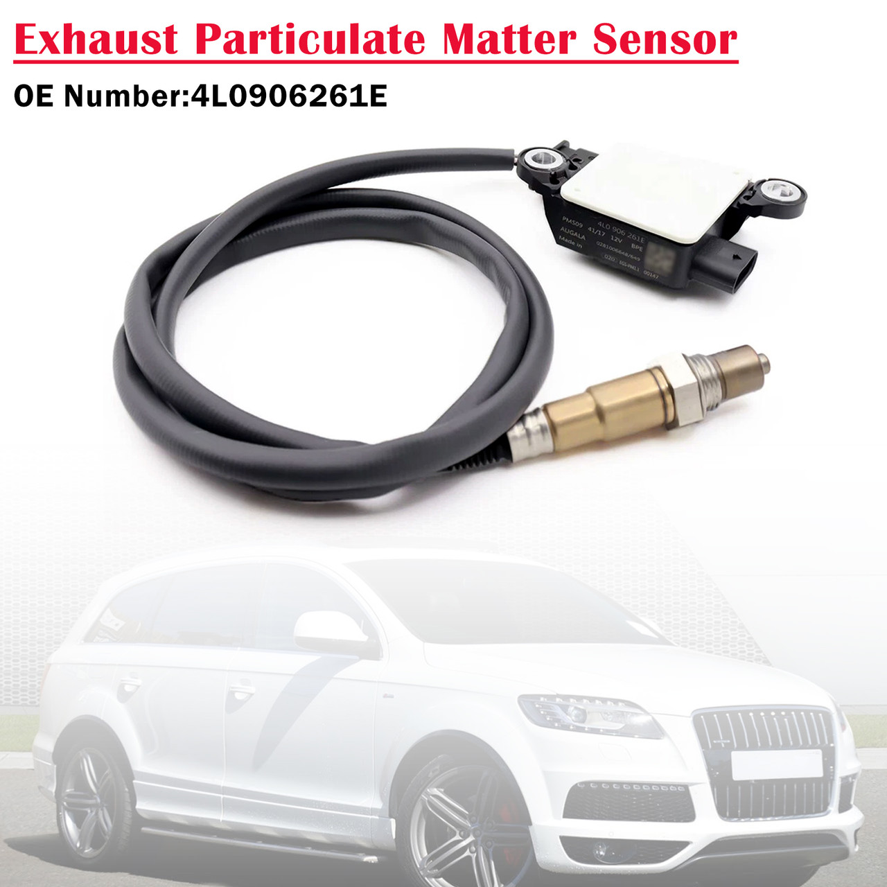 2013-2015 Audi Q7 3.0L Exhaust Particulate Matter Sensor 4L0906261E Generic
