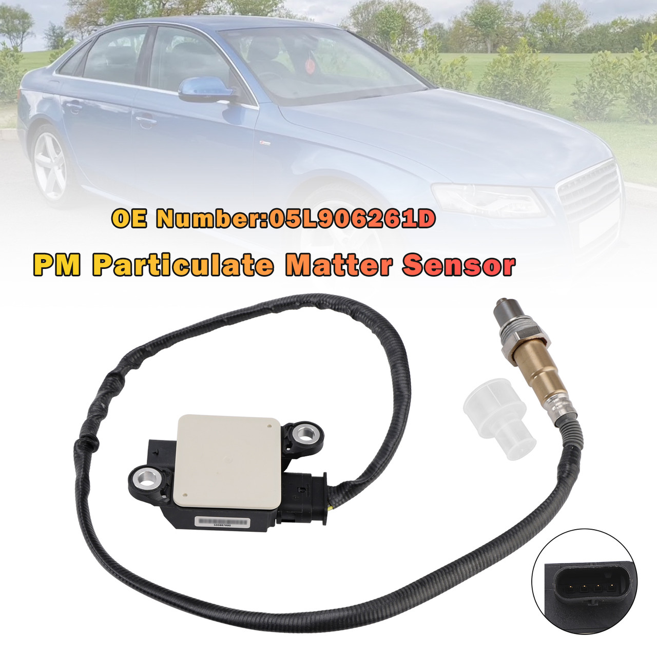 VW Audi Skoda Seat 2.0 TDI Particulate Matter PM Sensor 05L906261D Generic
