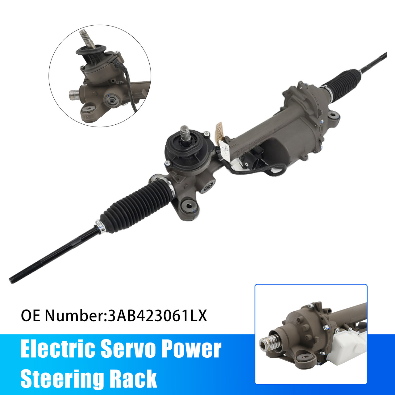 2012-2017 VW Passat CC Electric Servo Power Steering Rack 3AB423061LX Generic