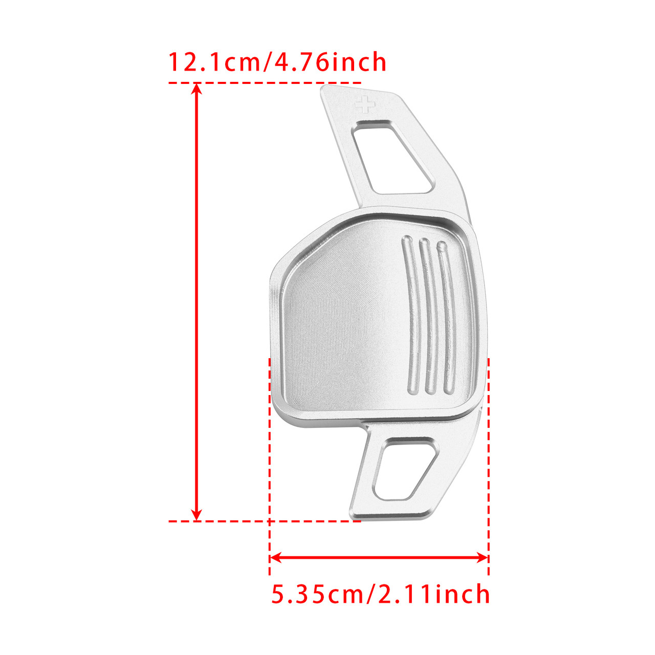 2006-2010 Audi S5 S6 S8 RS6 Q7 Steering Wheel Paddle Shifter Aluminium Silver Generic