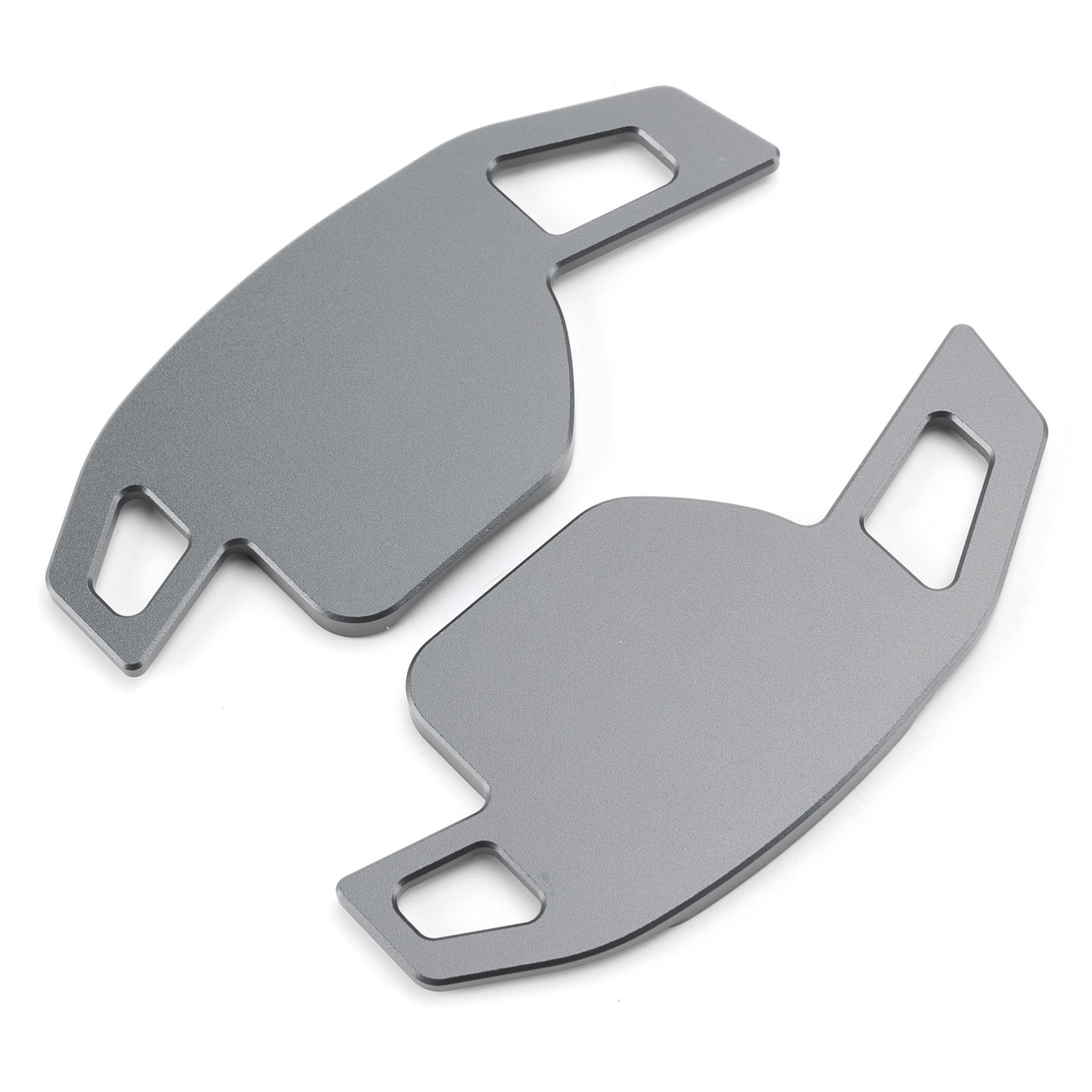 2008-2014 Audi A3 A4 A5 A6 TT Q5 Steering Wheel Paddle Shifter Aluminium Grey Generic