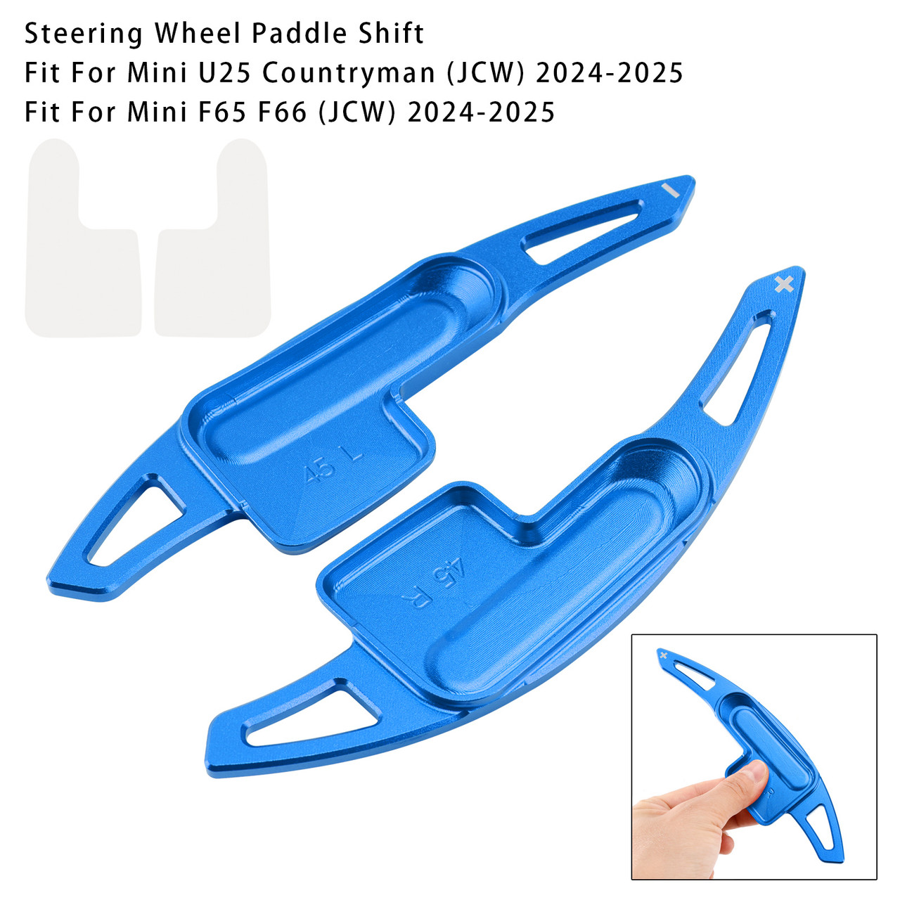 2024-2025 Mini U25 Countryman (JCW) Steering Wheel Paddle Shifter Blue Generic