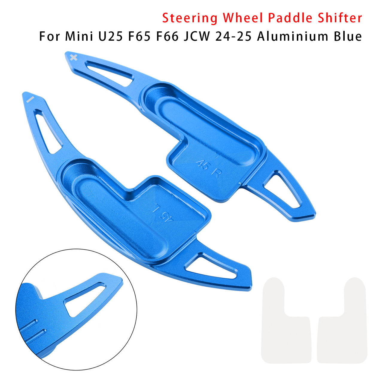 2024-2025 Mini F65 F66 (JCW) Steering Wheel Paddle Shifter Blue Generic