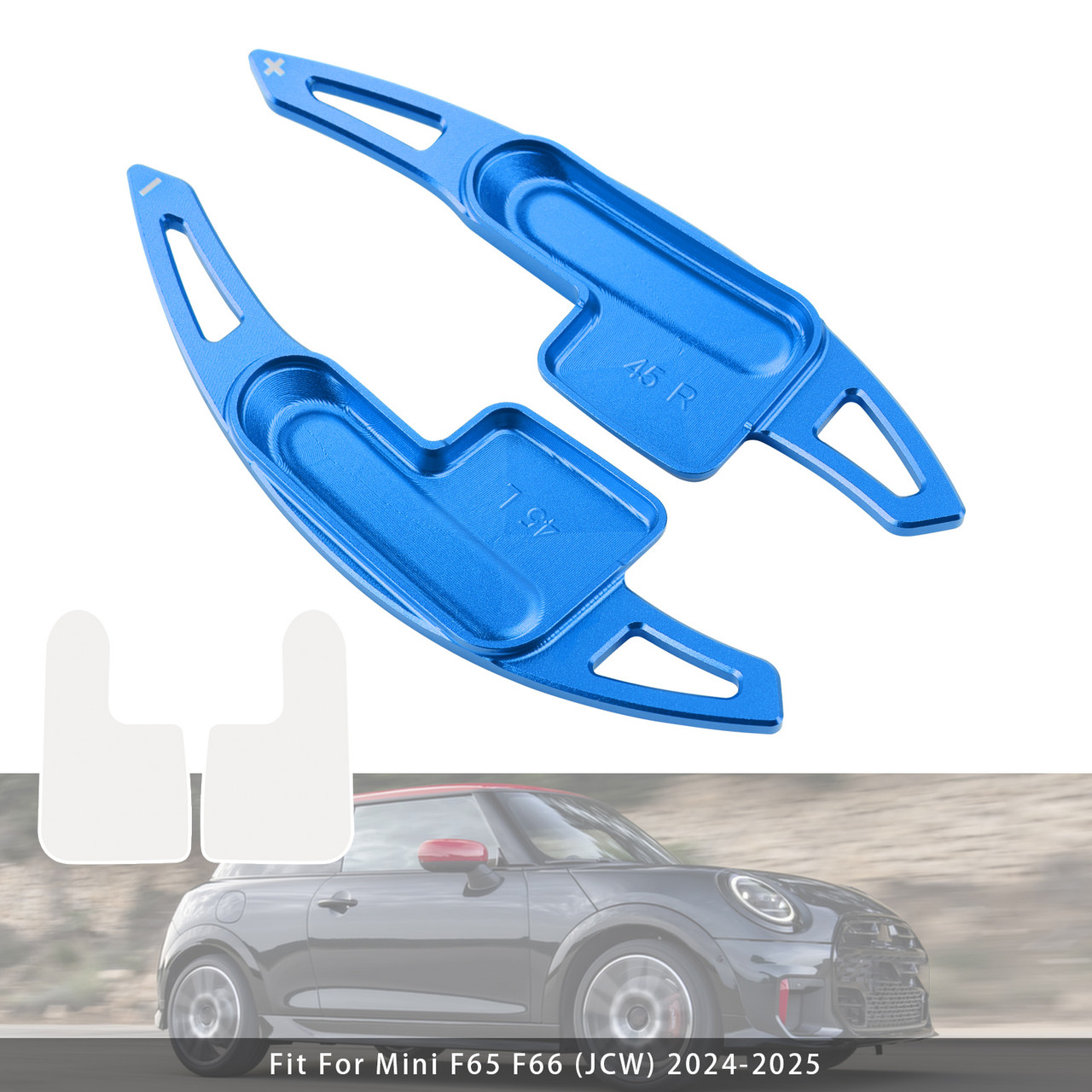 2024-2025 Mini F65 F66 (JCW) Steering Wheel Paddle Shifter Blue Generic