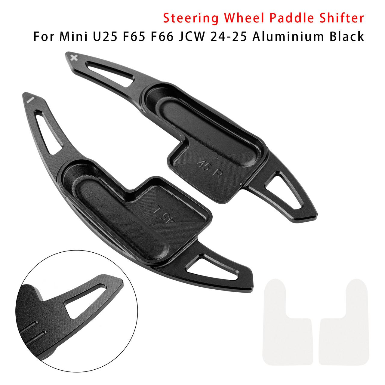 2024-2025 Mini U25 Countryman (JCW) Steering Wheel Paddle Shifter Black Generic