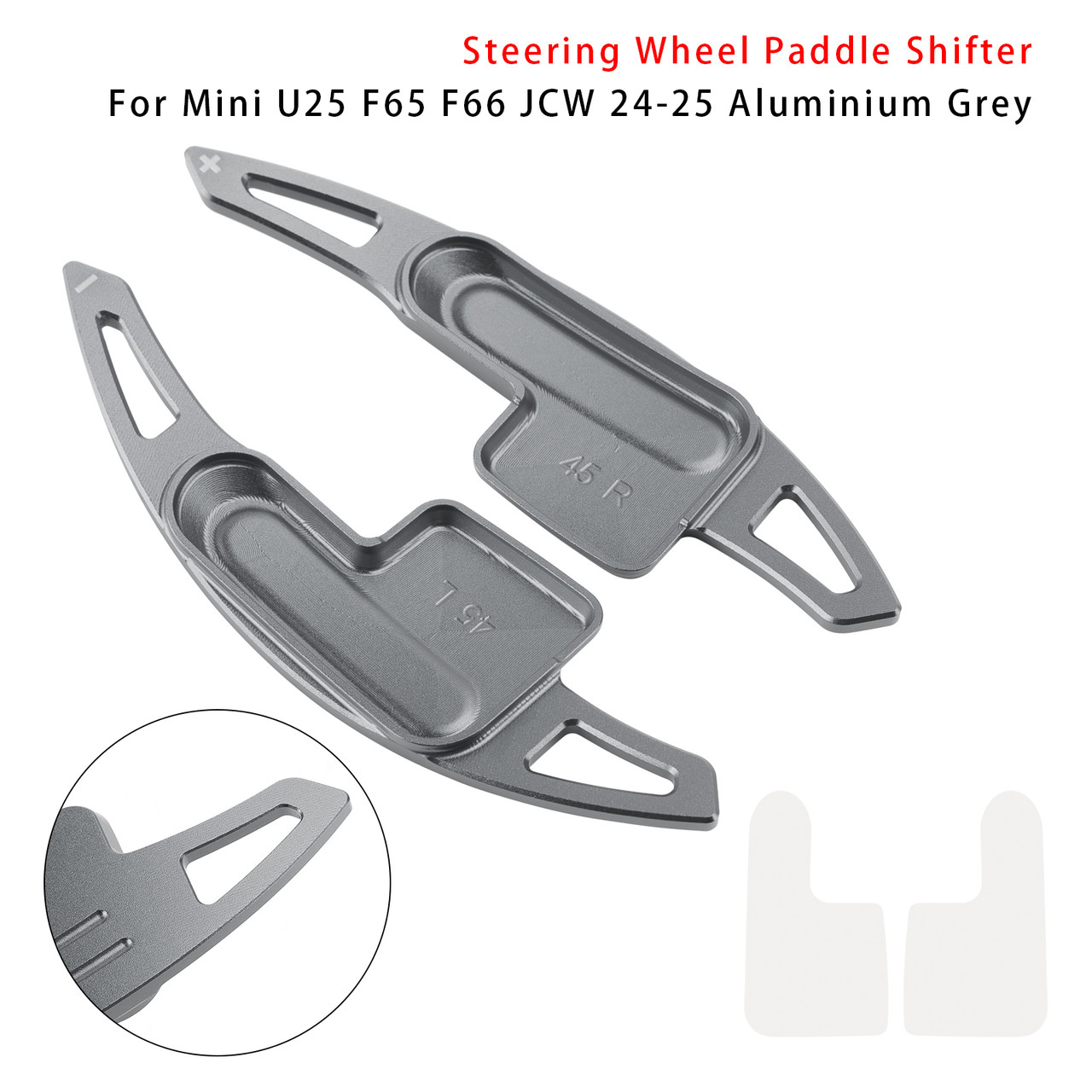 2024-2025 Mini F65 F66 (JCW) Steering Wheel Paddle Shifter Grey Generic