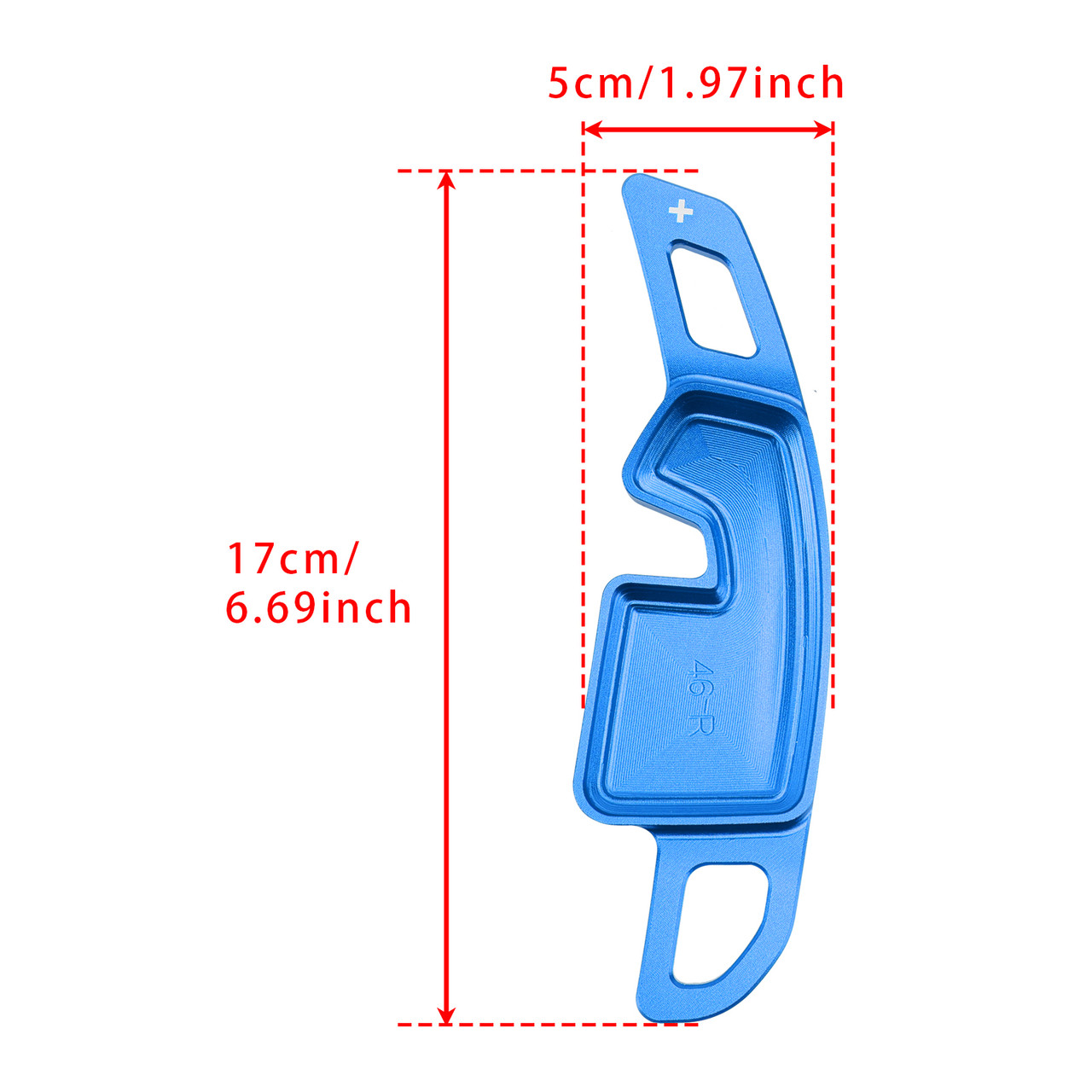2025-up BMW X3 iX3 (G45) Steering Wheel Paddle Shifter Blue Generic