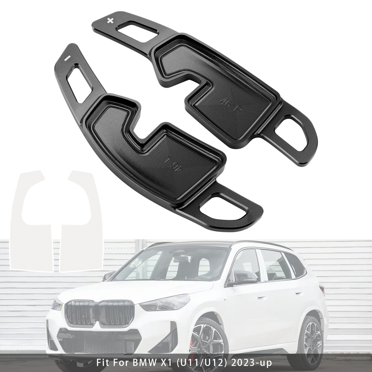 2025-up BMW X3 iX3 (G45) Steering Wheel Paddle Shifter Black Generic