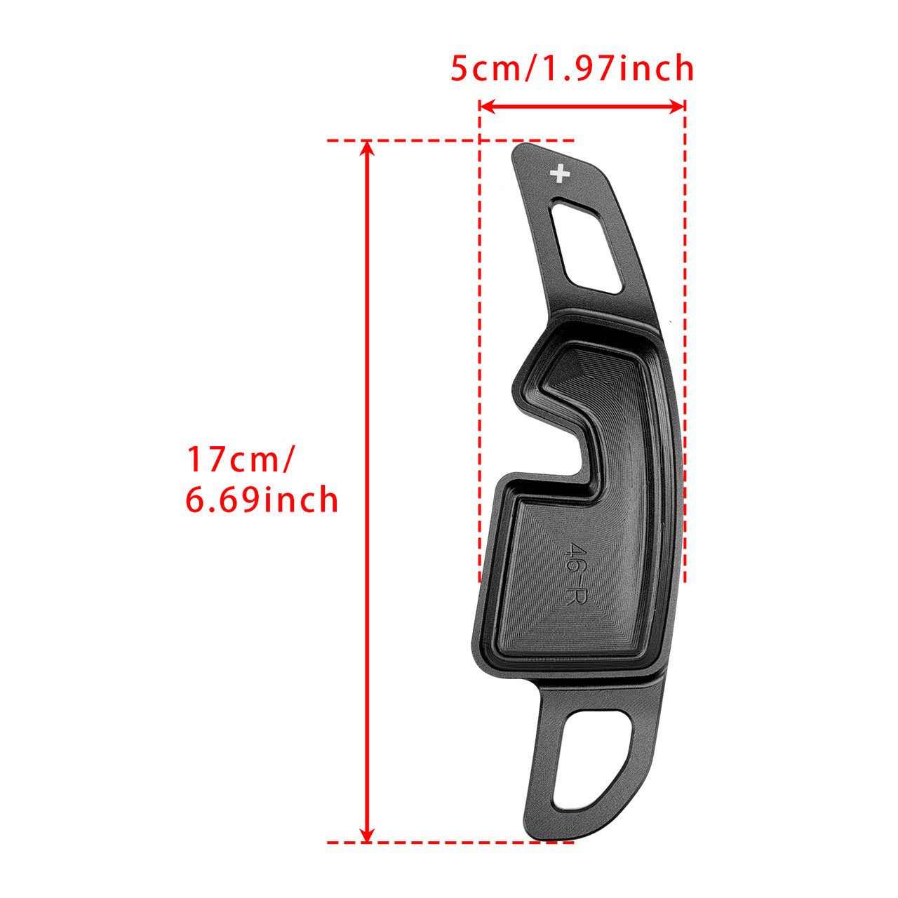 2025-up BMW X3 iX3 (G45) Steering Wheel Paddle Shifter Black Generic