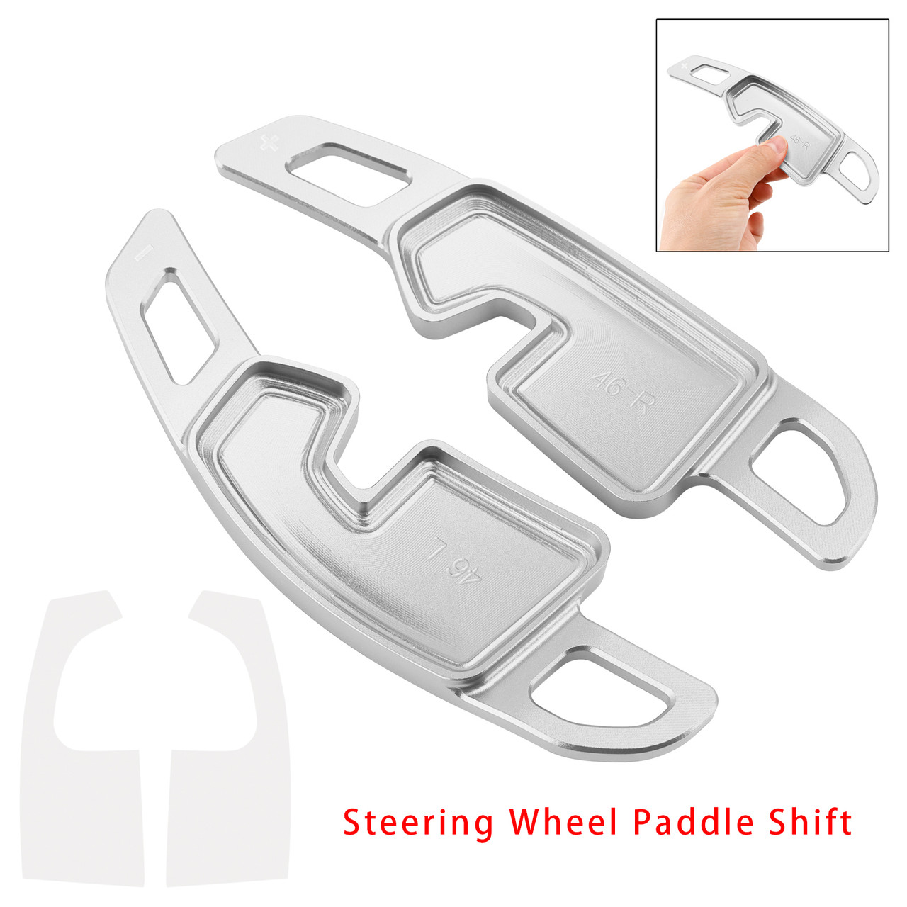 2023-up BMW X1 (U11/U12) Steering Wheel Paddle Shifter Silver Generic