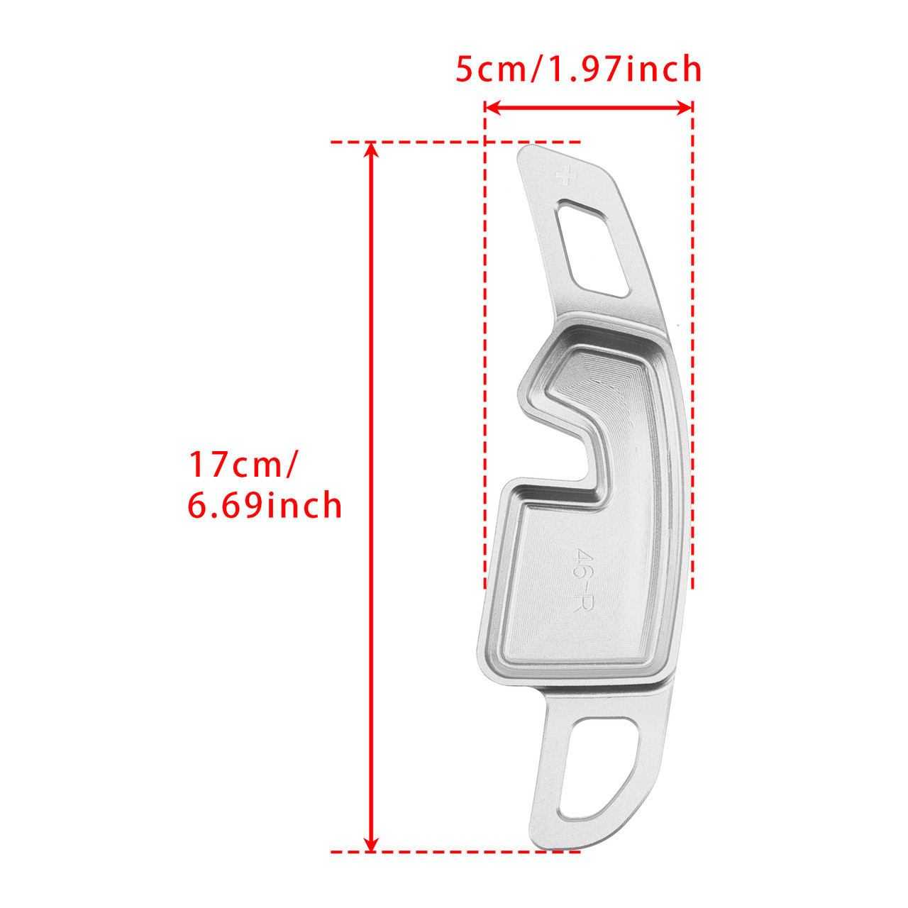 2025-up BMW X3 iX3 (G45) Steering Wheel Paddle Shifter Silver Generic