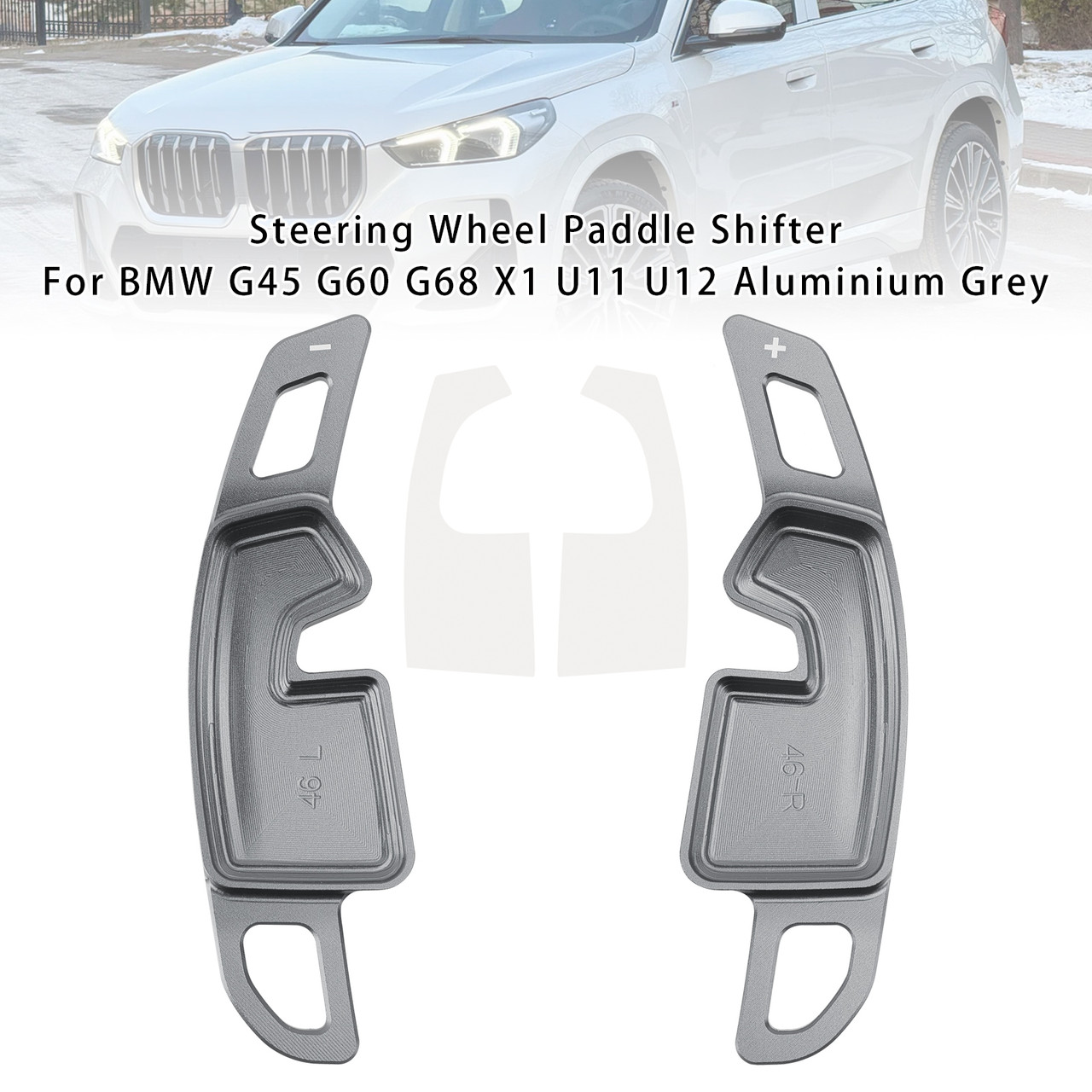 2025-up BMW X3 iX3 (G45) Steering Wheel Paddle Shifter Grey Generic