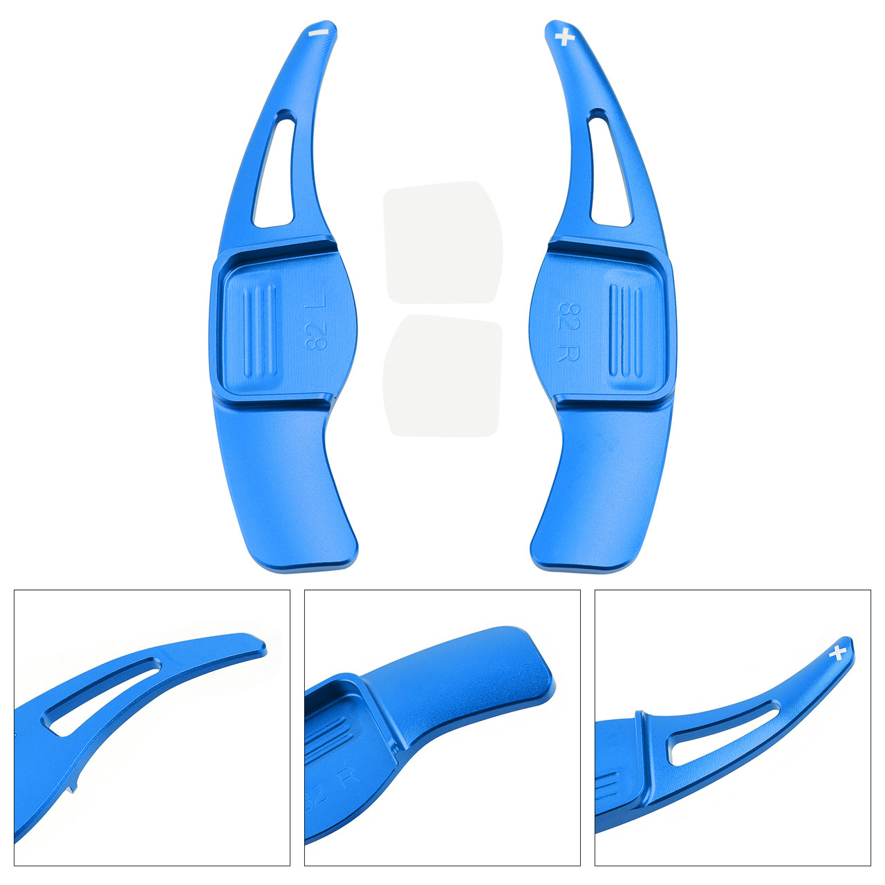 2012-2018 Hyundai 1st Gen Veloster Steering Wheel Paddle Shifter Blue Generic