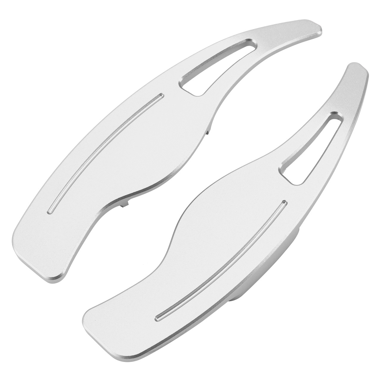 2012-2018 Hyundai 1st Gen Veloster Steering Wheel Paddle Shifter Silver Generic