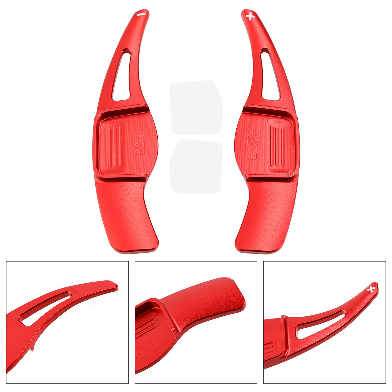 2012-2018 Hyundai 1st Gen Veloster Steering Wheel Paddle Shifter Red Generic