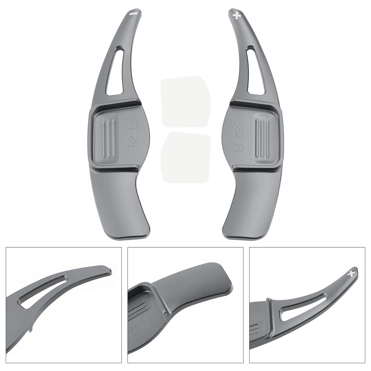 2012-2018 Hyundai 1st Gen Veloster Steering Wheel Paddle Shifter Grey Generic