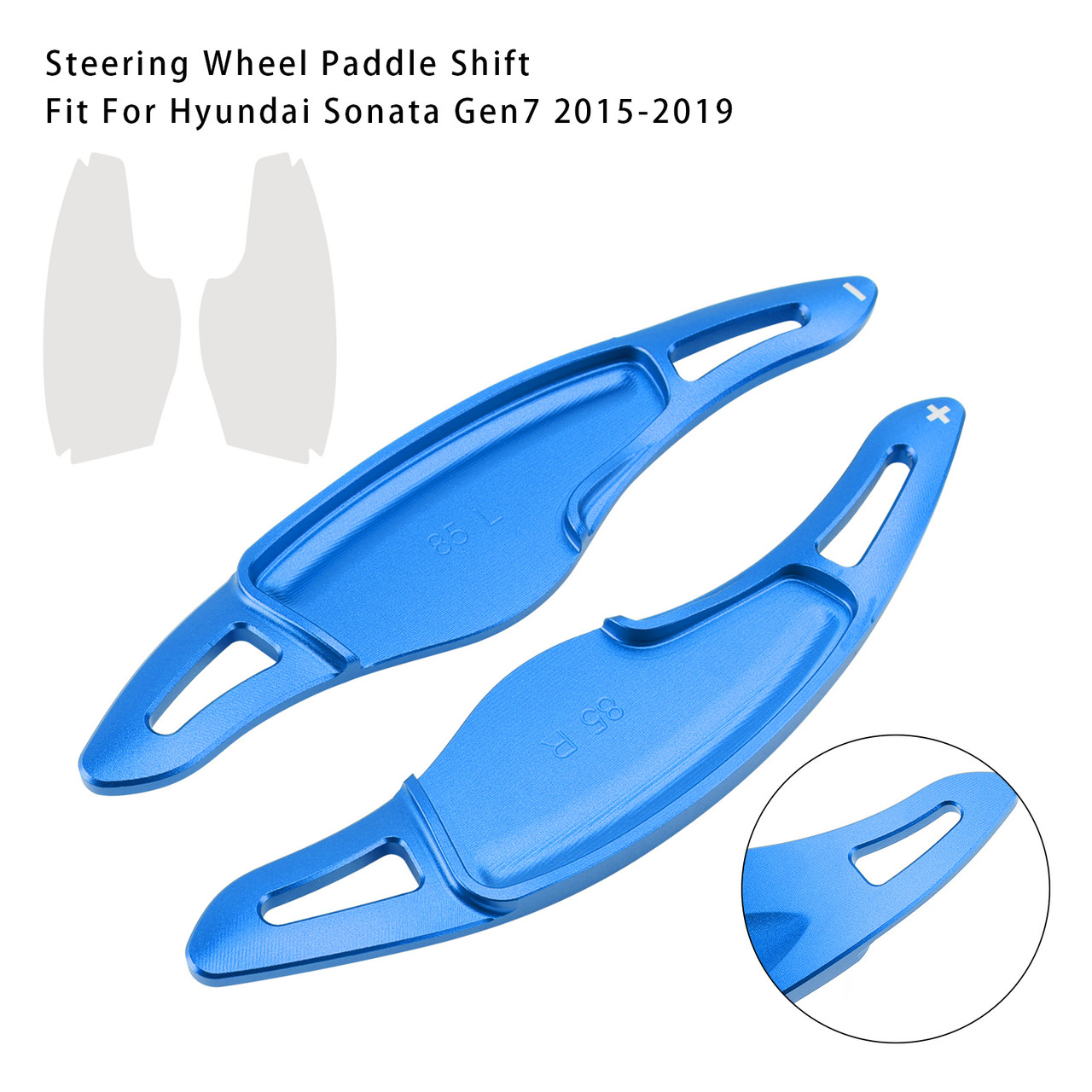 2015-2019 Hyundai Sonata Gen7 Steering Wheel Paddle Shifter Blue Generic