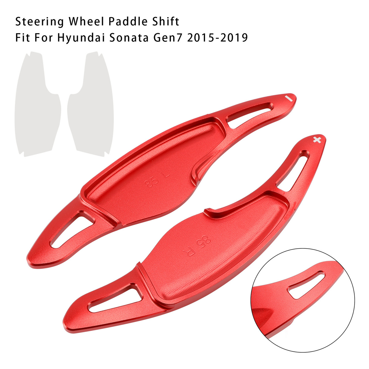 2015-2019 Hyundai Sonata Gen7 Steering Wheel Paddle Shifter Red Generic