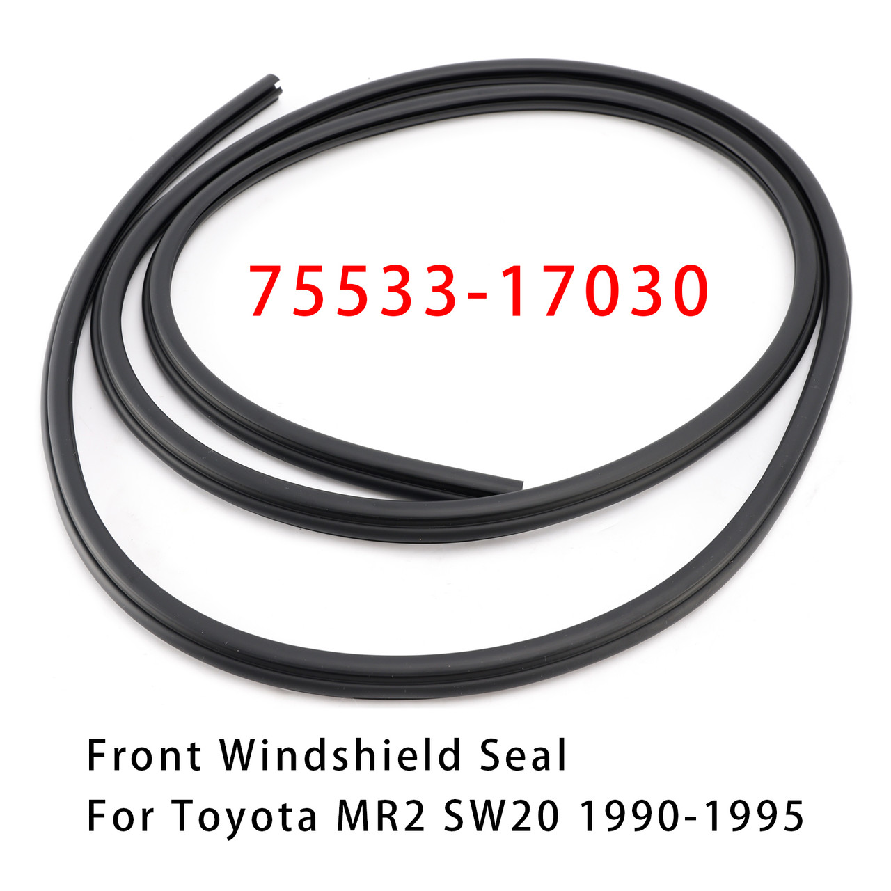 1990-1995 Toyota MR2 SW20 Front Windshield Outside Molding 75533-17030 Generic