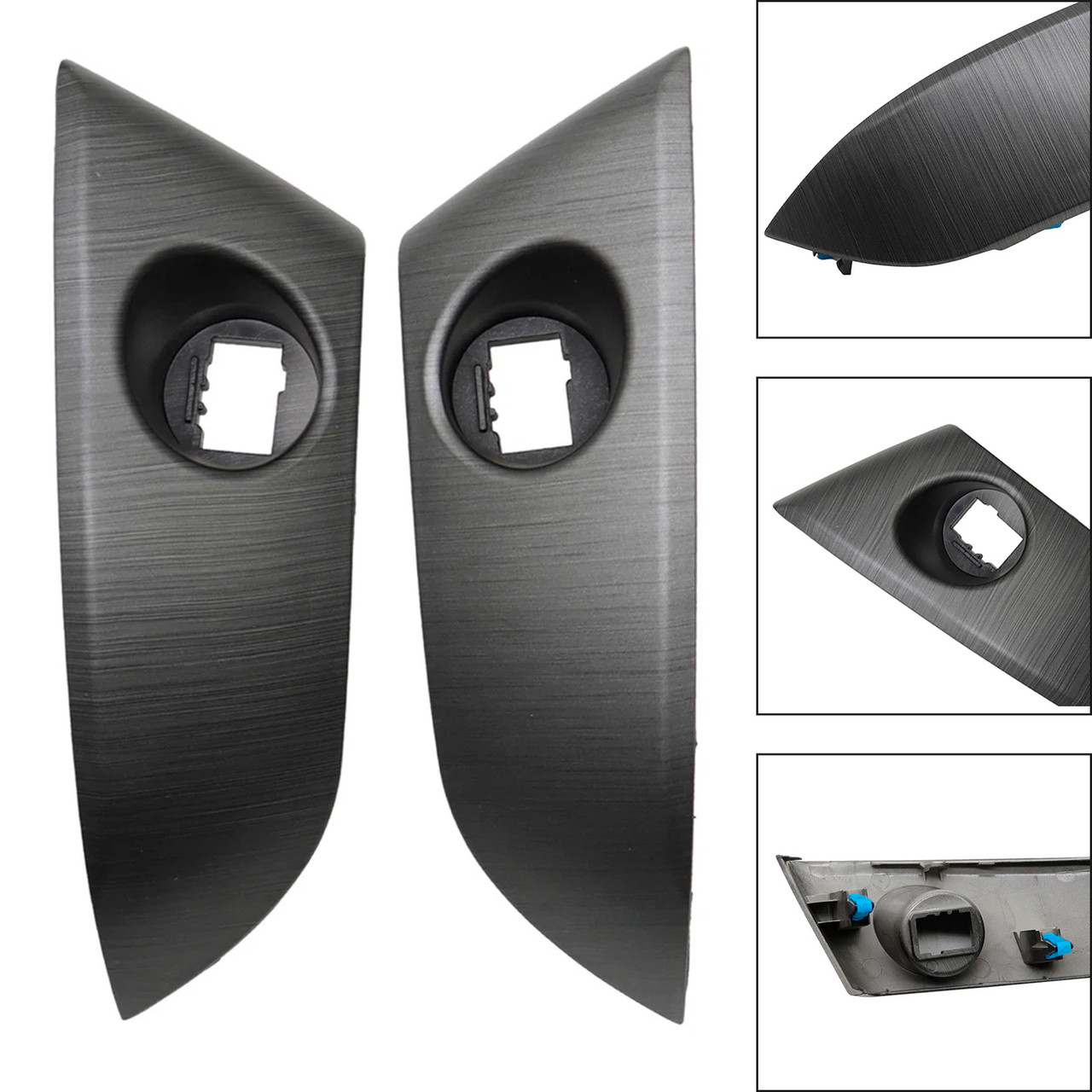 2006-2012 Toyota Rav4 2Pcs Car Center Dash Vent Outlet Side Panel Trim Cover Generic