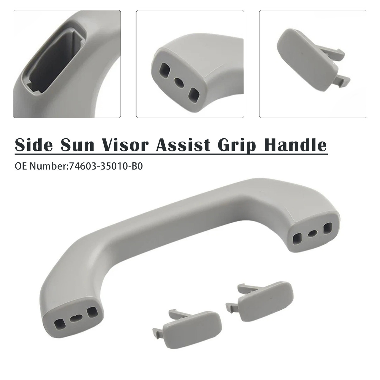 2007-2014 Toyota FJ Cruiser Side Sun Visor Assist Grip Handle 74603-35010-B0 Generic