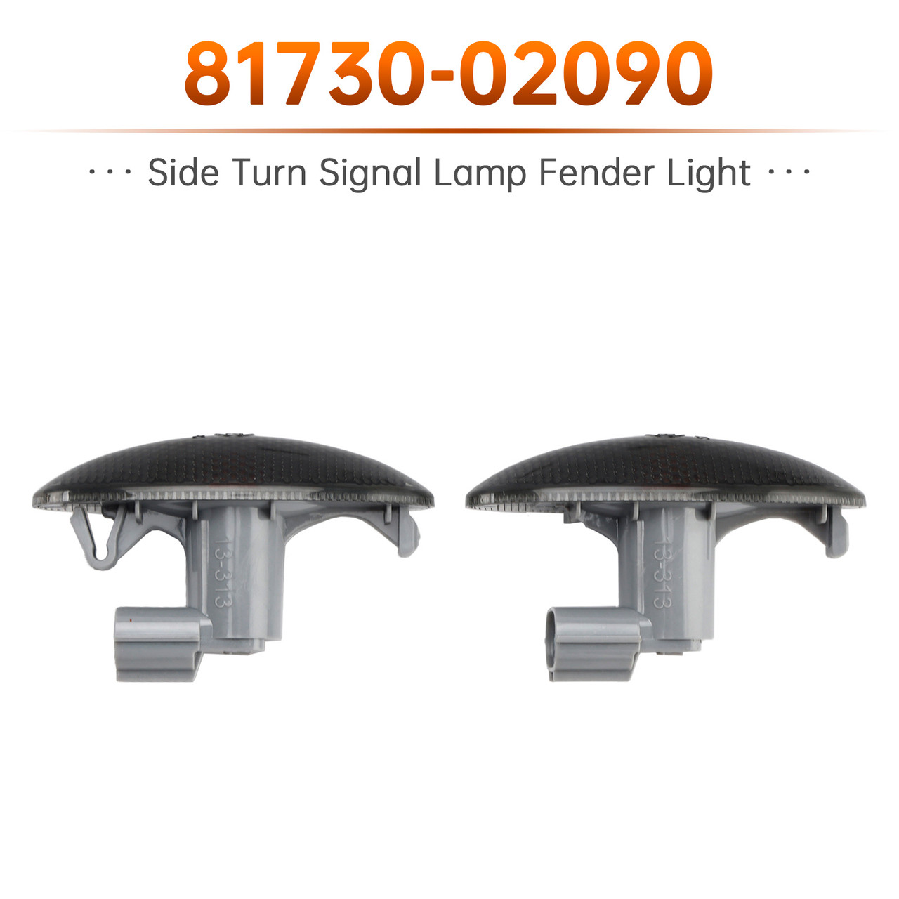 2006-2009 Toyota RAV4 Side Turn Signal Lamp Fender Light 81730-02090 Smoked Generic