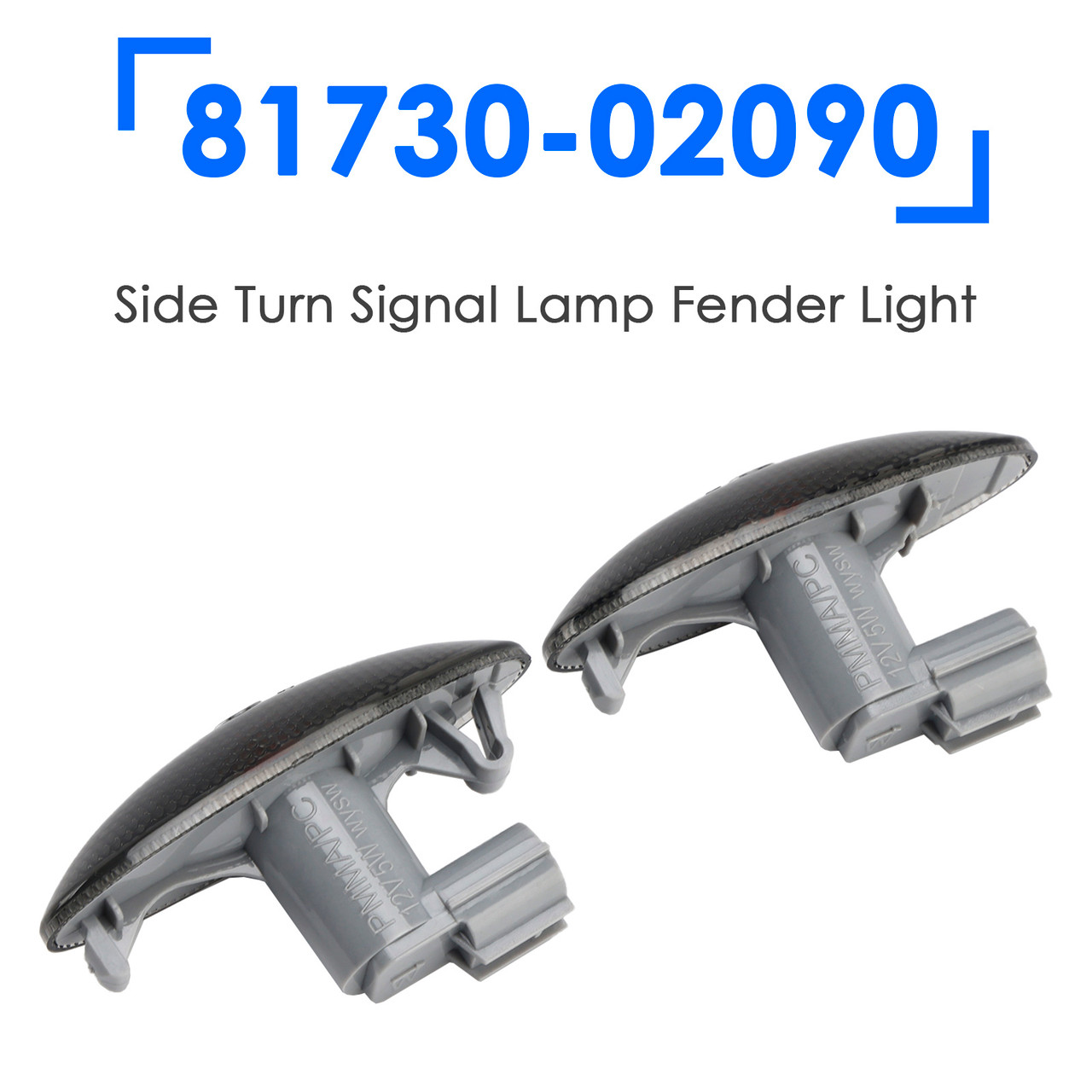 2006-2009 Toyota RAV4 Side Turn Signal Lamp Fender Light 81730-02090 Smoked Generic