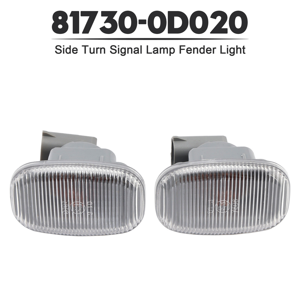 1993-2003 Lexus GS RX Side Turn Signal Lamp Fender Light 81730-0D020 Amber Generic