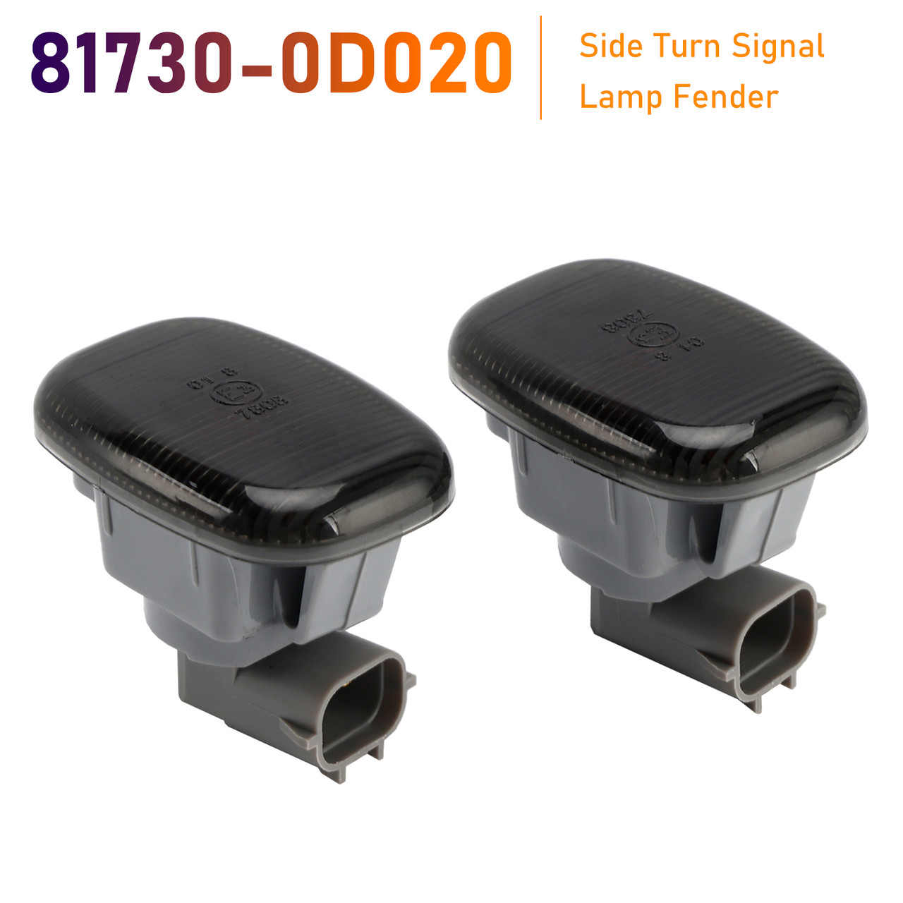 1989-2001 Toyota MR2 Picnic Side Turn Signal Lamp Fender Light 81730-0D020 Smoked Generic