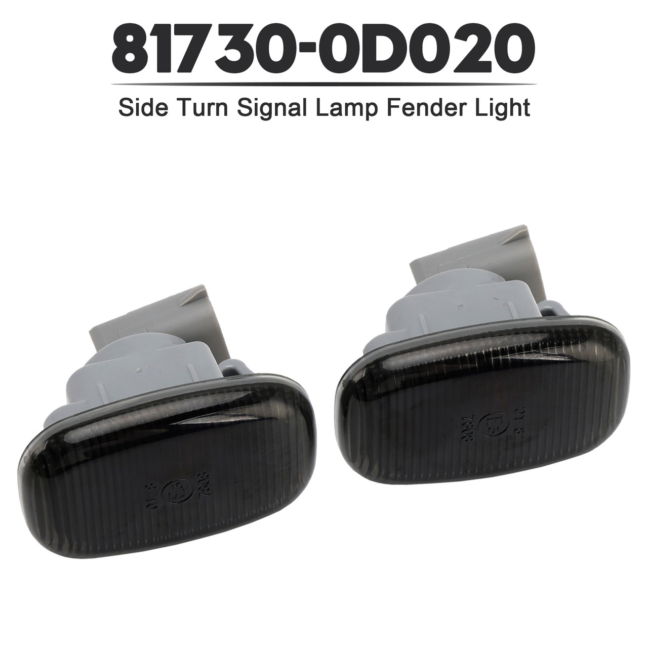 1994-2005 Toyota RAV4 Side Turn Signal Lamp Fender Light 81730-0D020 Smoked Generic