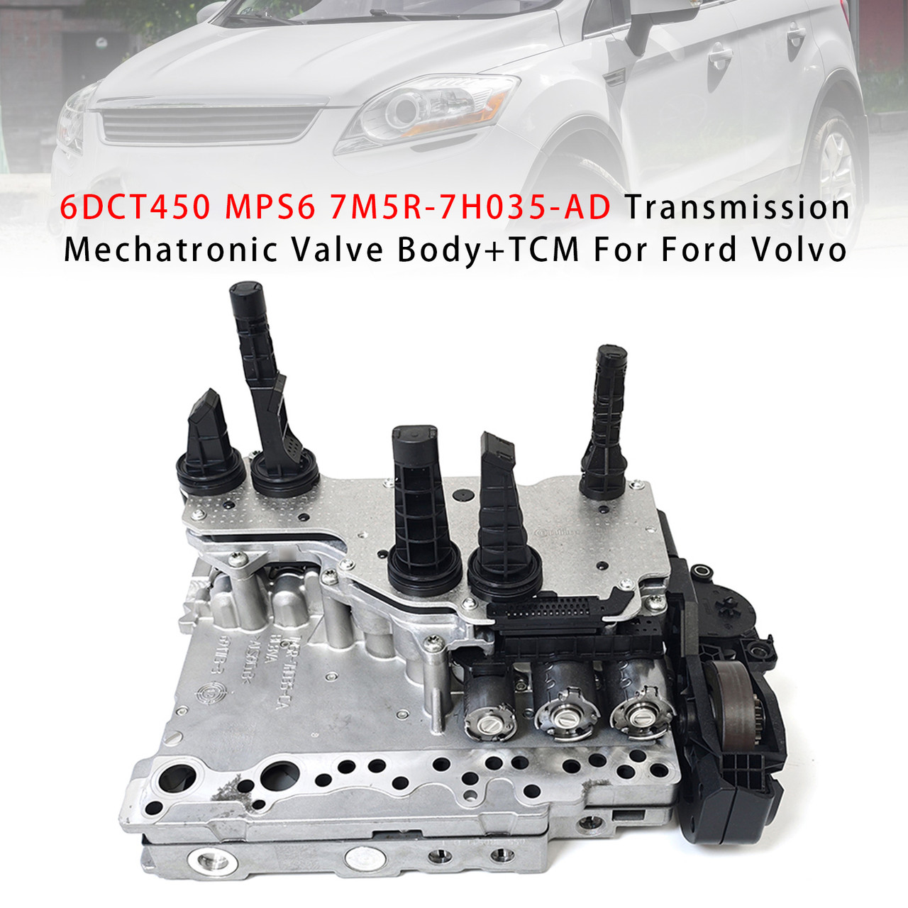 6DCT450 MPS6 7M5R-7H035-AD Transmission Mechatronic Valve Body+TCM For Ford Volvo