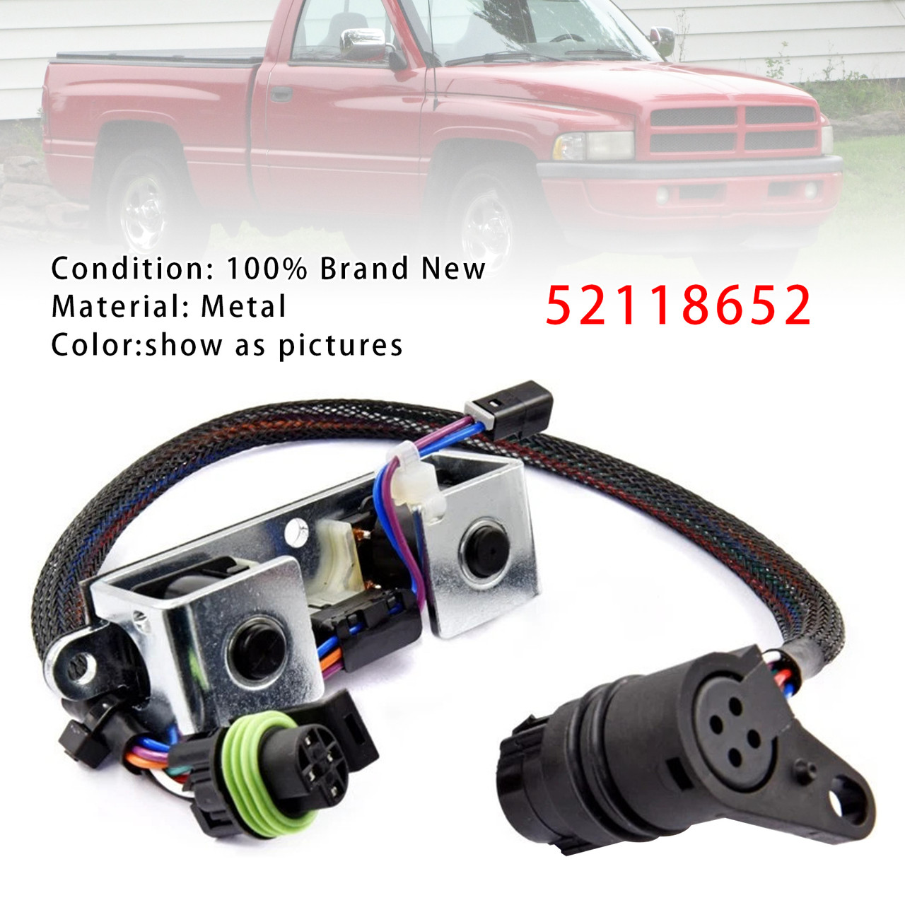 1996- Mitsubishi Mighty Max Lock Up & Overdrive Solenoid 52118652 Generic