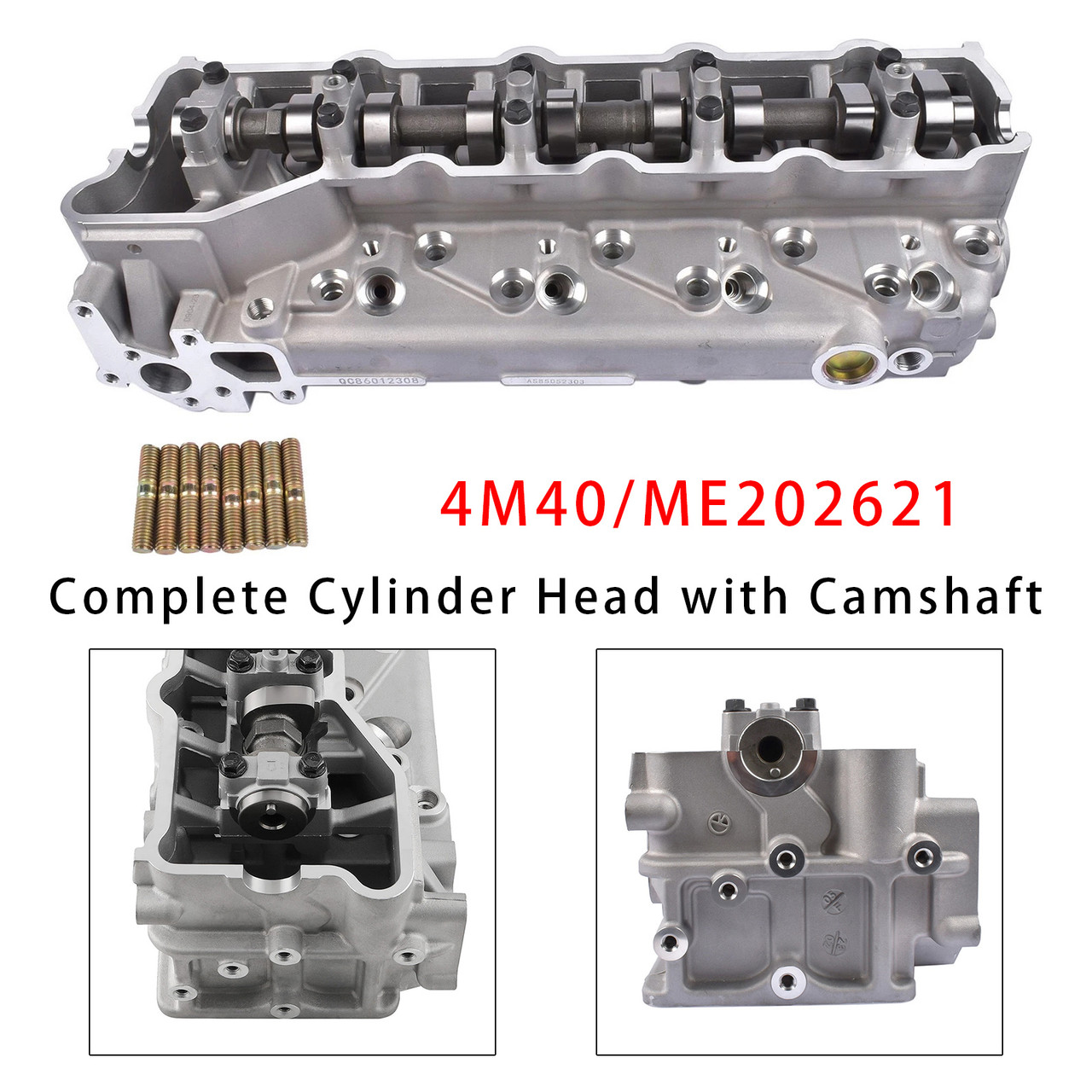 1996-2001 Mitsubishi Canter (FE5, FE6) VI Canter Complete Cylinder Head 4M40 ME202621 Generic
