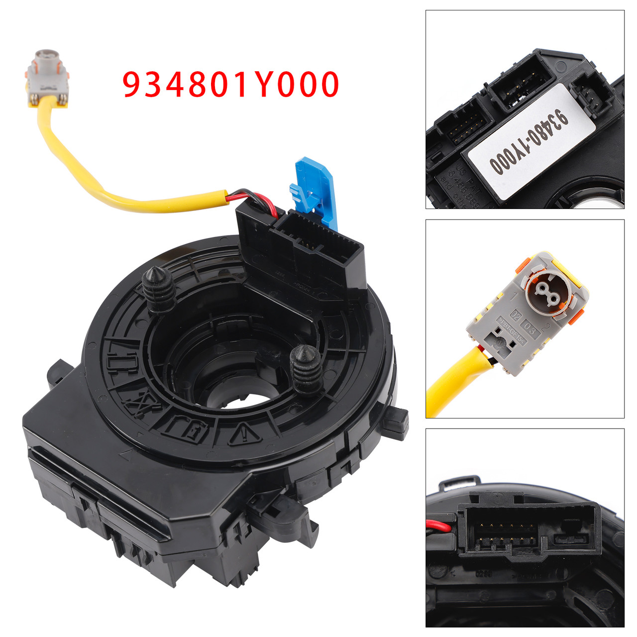 2015-2020 Hyundai Genesis G80 Clock Spring With Angle Sensor 934801Y000 Generic