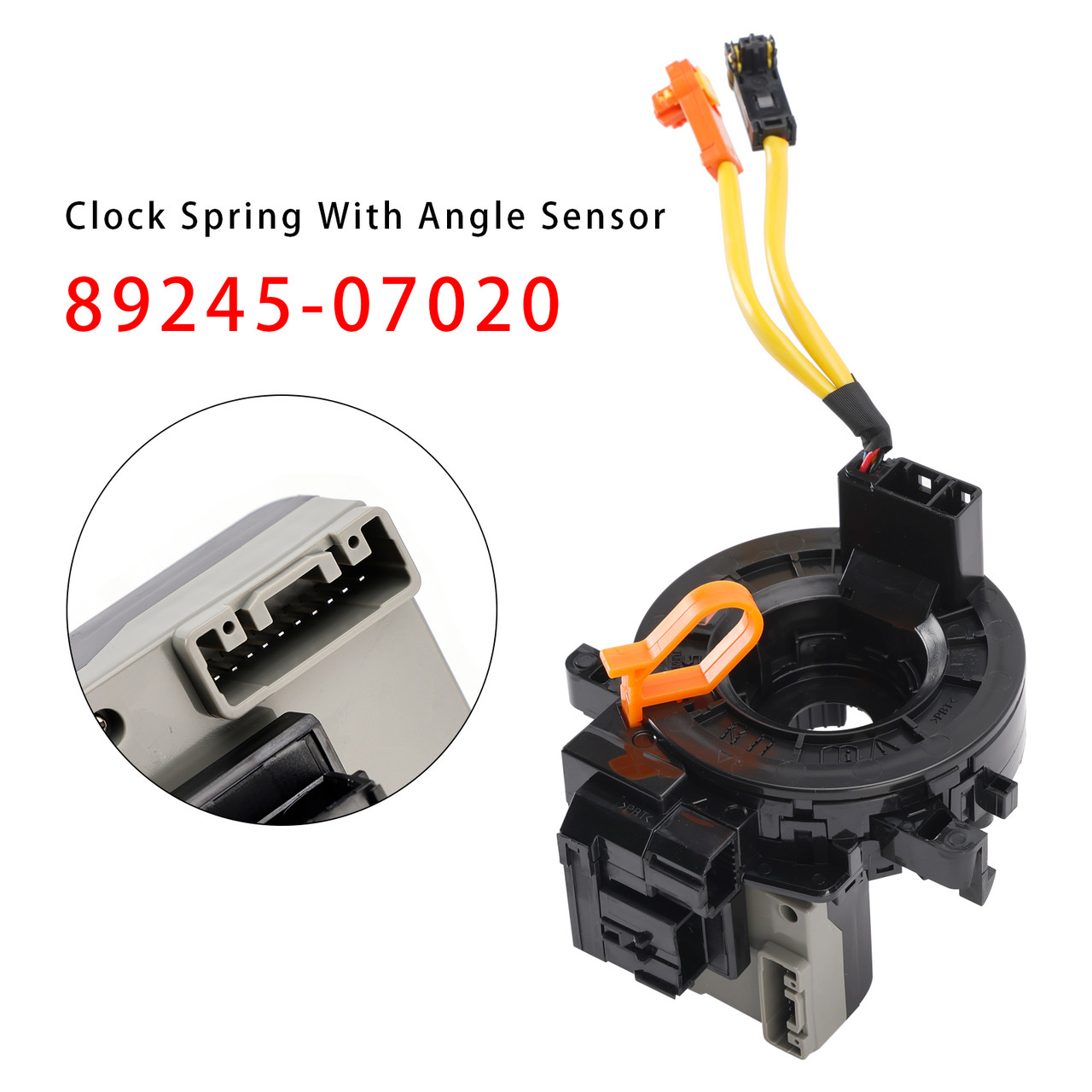 2004-2009 Toyota Prius Clock Spring With Angle Sensor 89245-07020 Generic