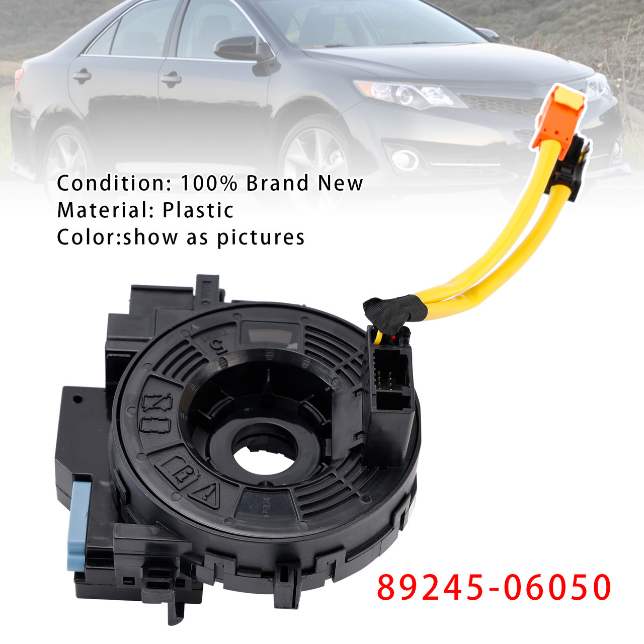 2012-2017 Toyota Camry Clock Spring With Angle Sensor 89245-06050 Generic