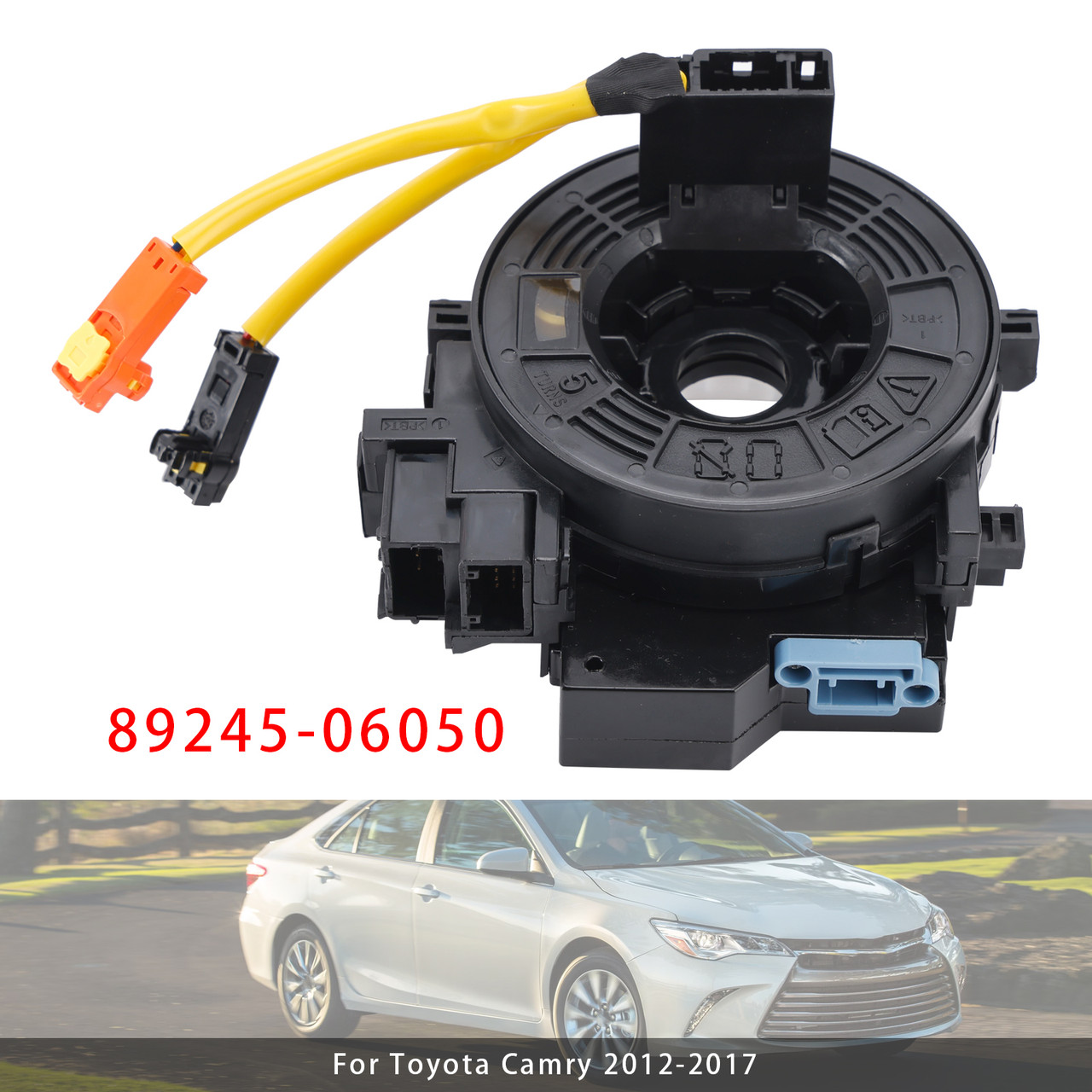 2012-2017 Toyota Camry Clock Spring With Angle Sensor 89245-06050 Generic