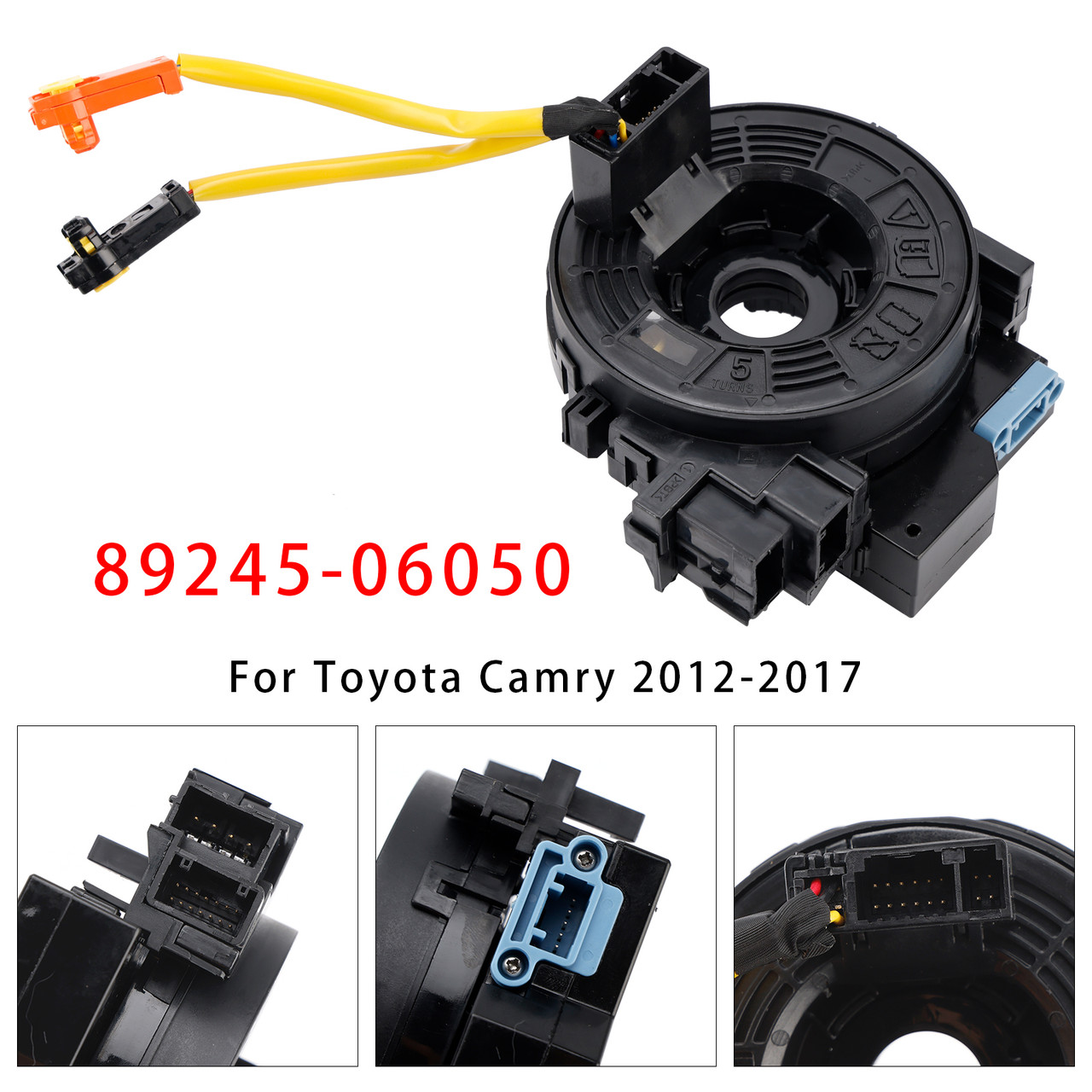 2012-2017 Toyota Camry Clock Spring With Angle Sensor 89245-06050 Generic