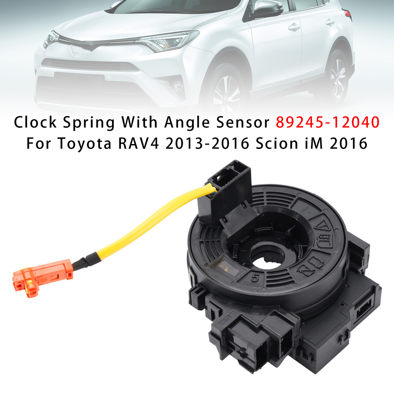 2015-2017 Lexus NX300h Clock Spring With Angle Sensor 89245-12040 Generic