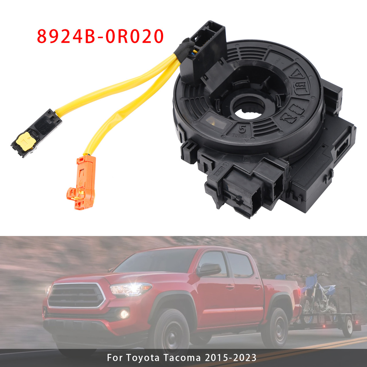 2013-2018 Toyota RAV4 Clock Spring With Angle Sensor 8924B-0R020 Generic