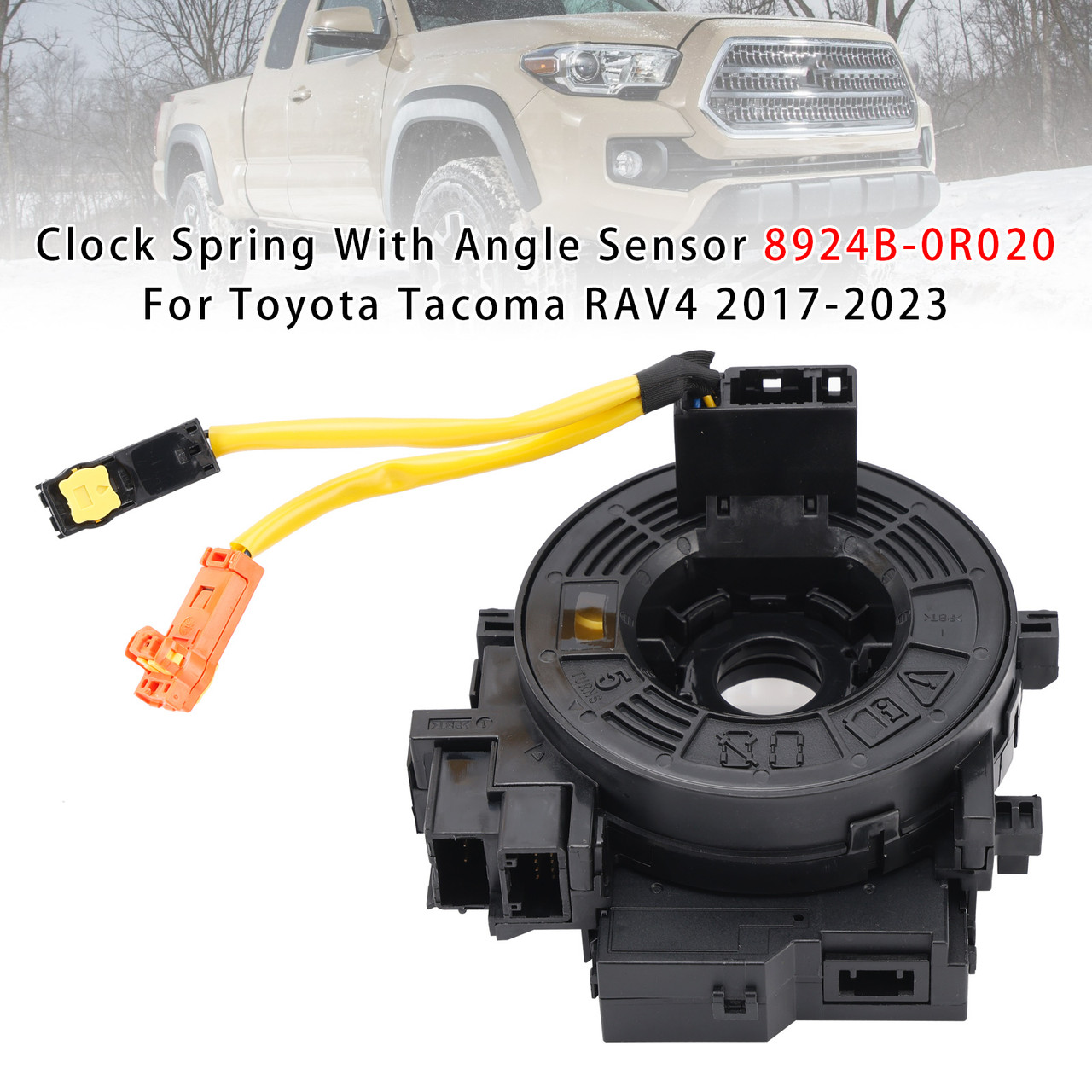 2015-2023 Toyota Tacoma Clock Spring With Angle Sensor 8924B-0R020 Generic