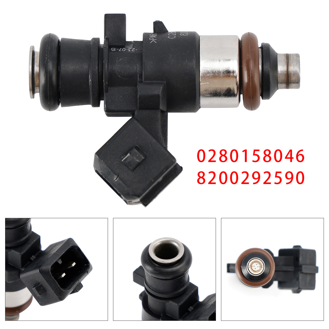 2006-2022 Dacia Logan 1Pcs Fuel Injector 0280158046 8200292590 Generic