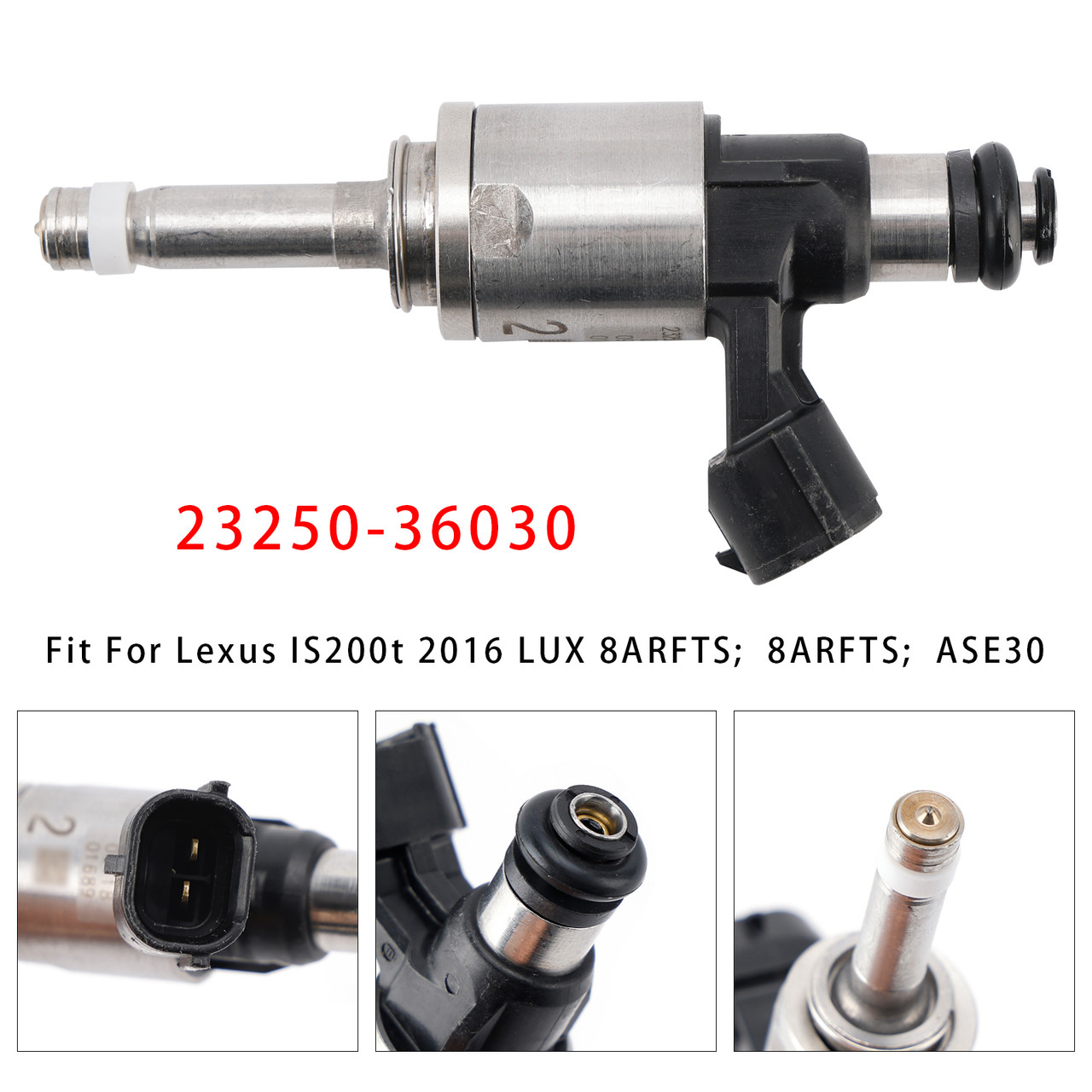 2015-2018 Lexus IS200T RC200T NX200T 2.0L 1Pcs Fuel Injector 23250-36030 Generic