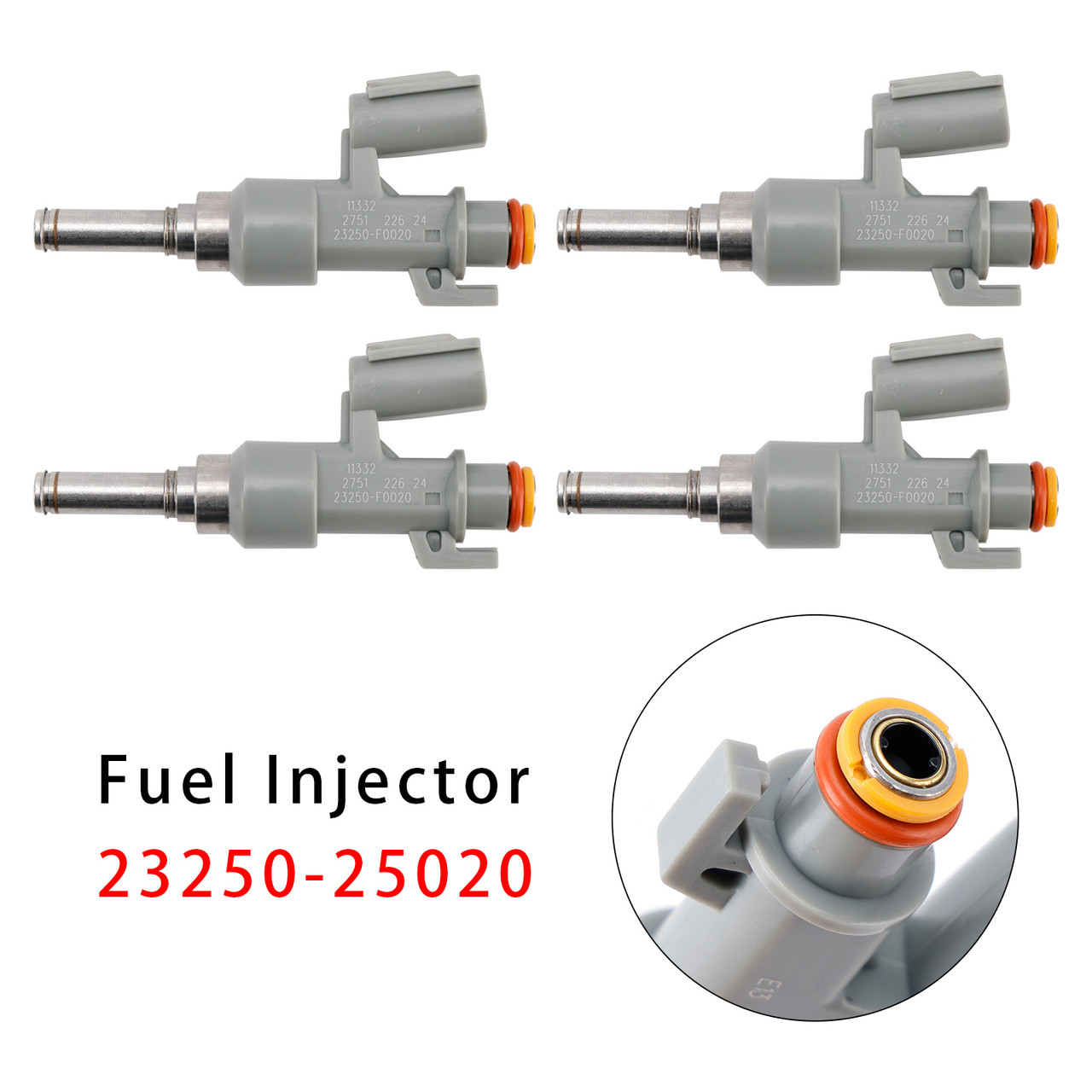 2018-2025 Toyota Crown Avalon Camry RVA4 Sienna Venza 4Pcs Fuel Injector 23250-25020 Generic