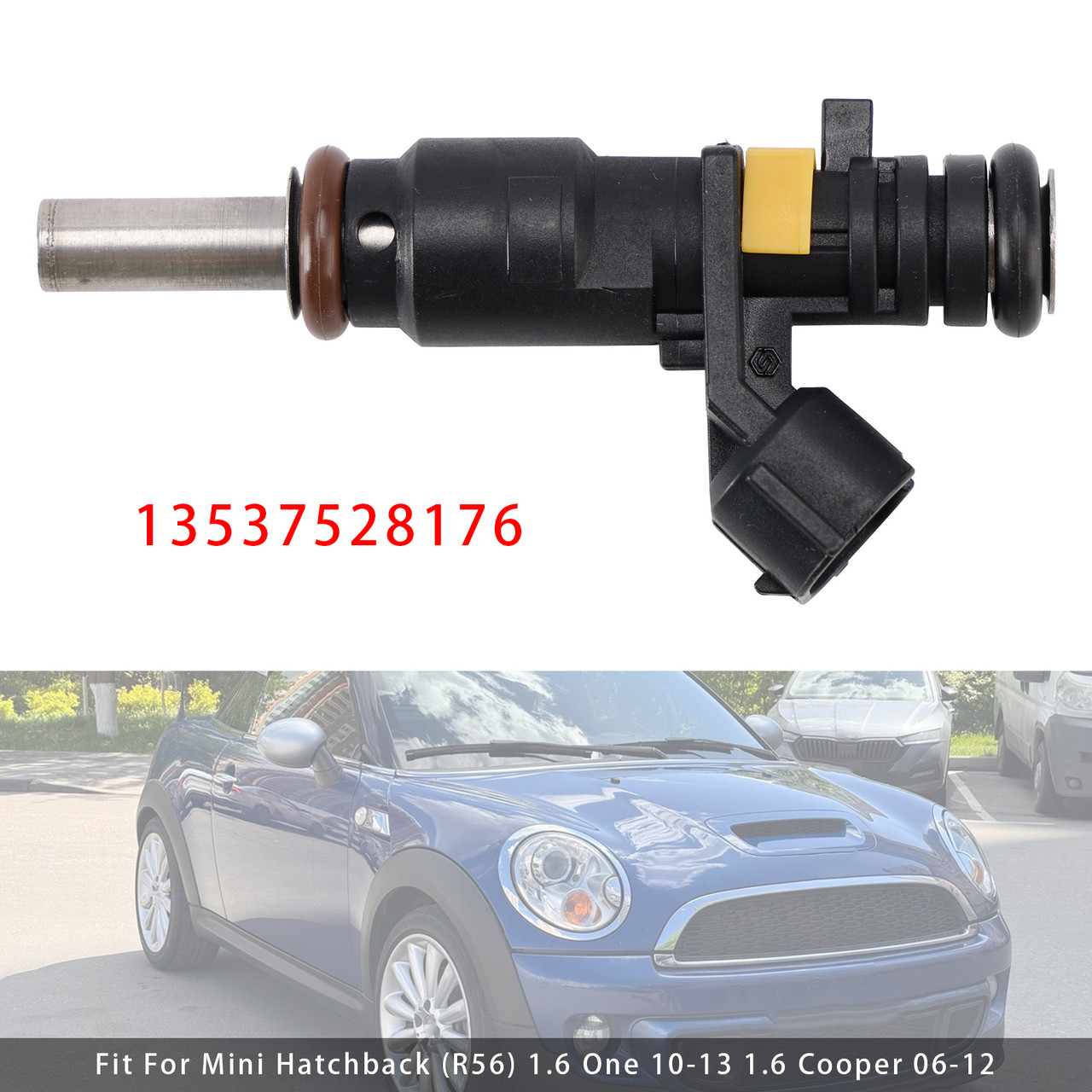 2008-2015 Citroen C4 DS3 DS4 Hatchback Convertible 1Pcs Fuel Injector 13537528176 Generic