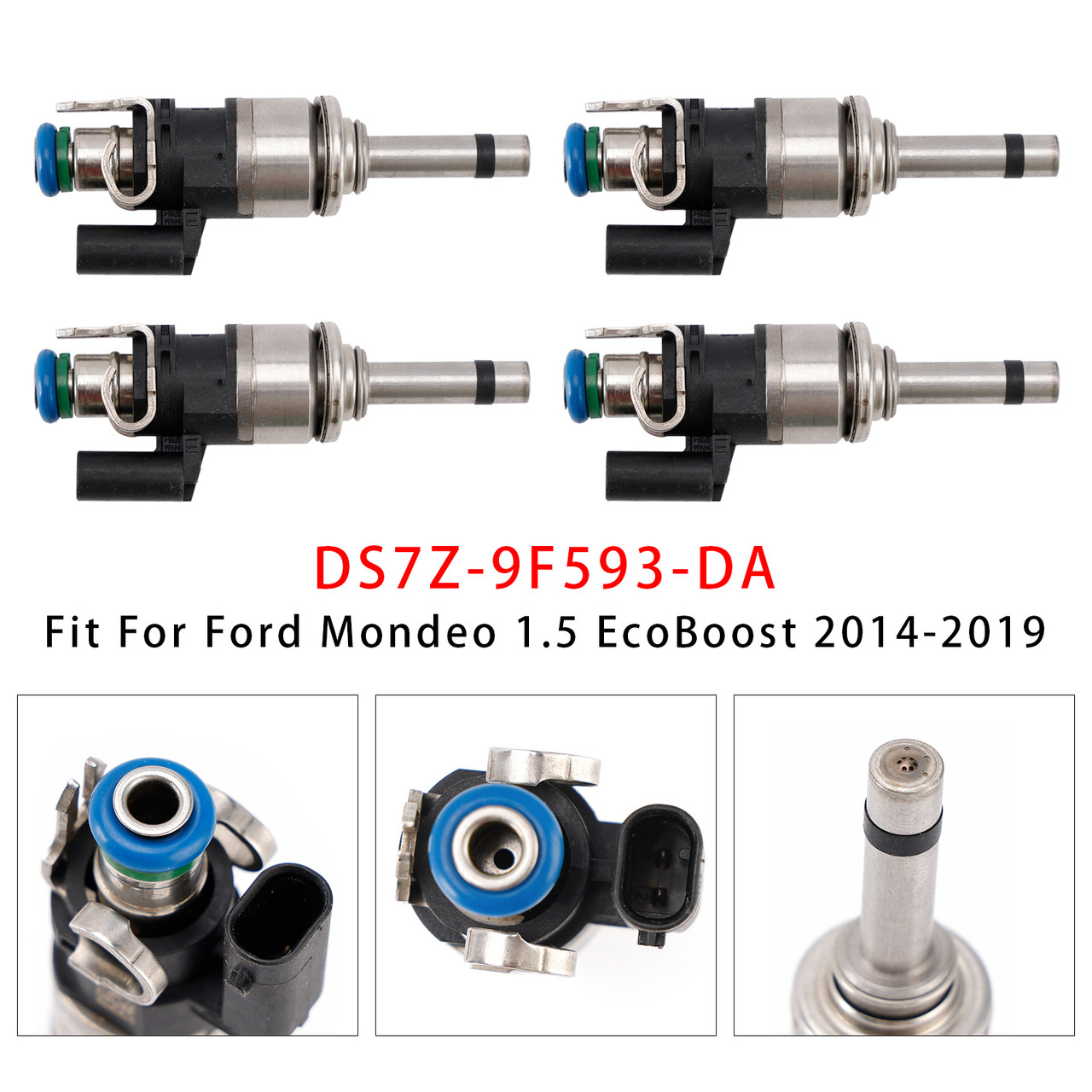 2014-2020 Ford Fusion 1.5L 4Cyl GTDI 4Pcs Fuel Injector DS7Z-9F593-DA Generic