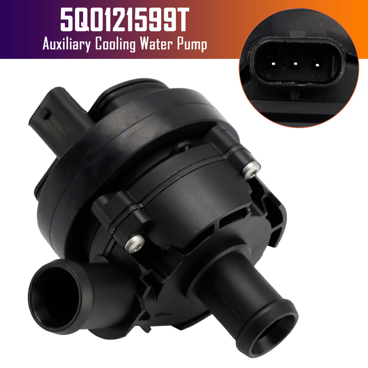 2018- Cupra Ateca Formentor Leon Terramar Auxiliary Coolant Water Pump 5Q0965561B Generic