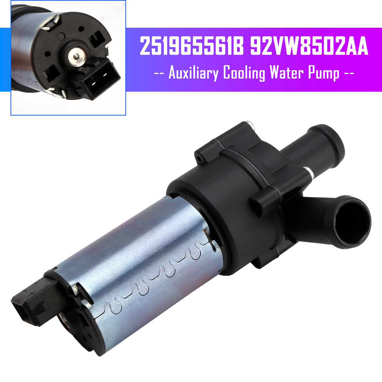 1999-2005 Volkswagen Beetle Auxiliary Coolant Water Pump 251965561B Generic