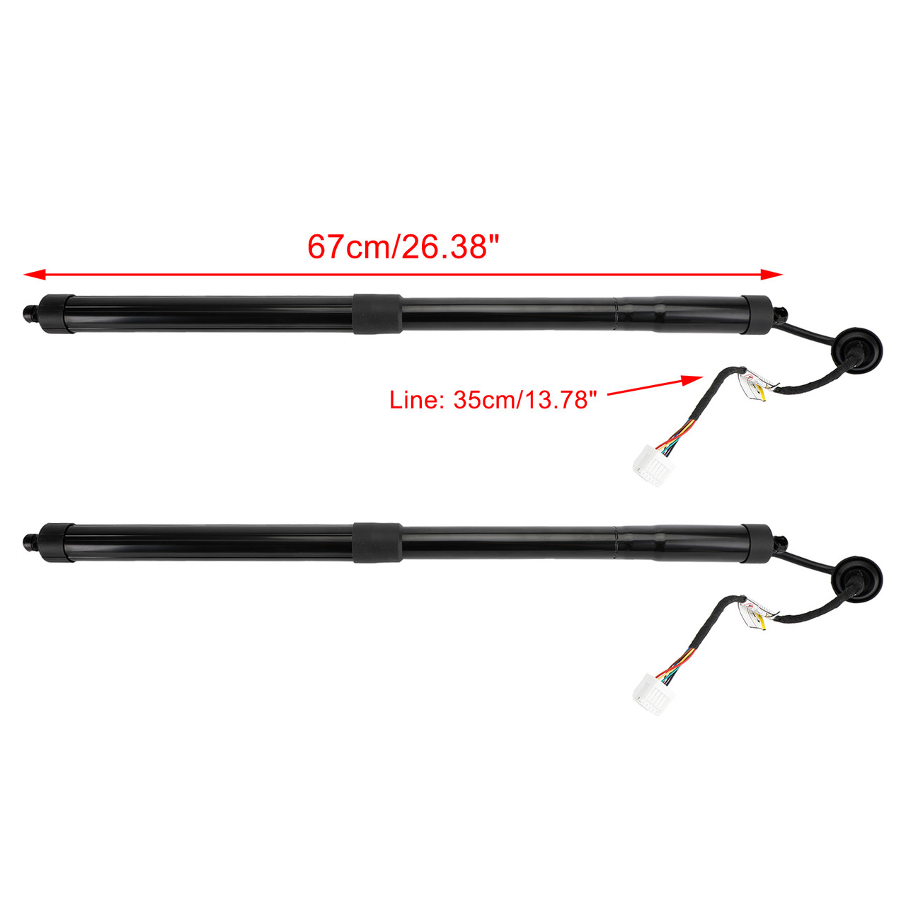 2014-2019 Nissan Rogue S Sl SV 2PCS Rear Tailgate Lift Support 90561-4BA1A Generic